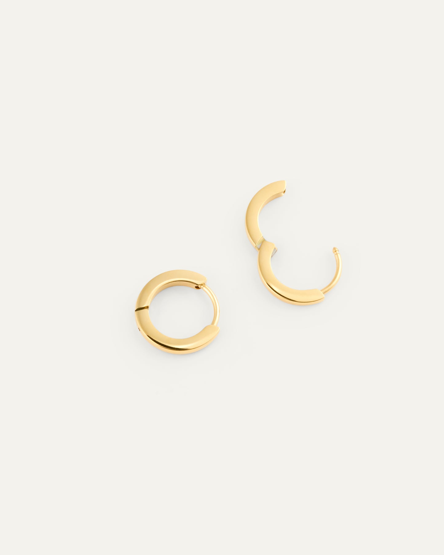 Classic Gold Hoops Small