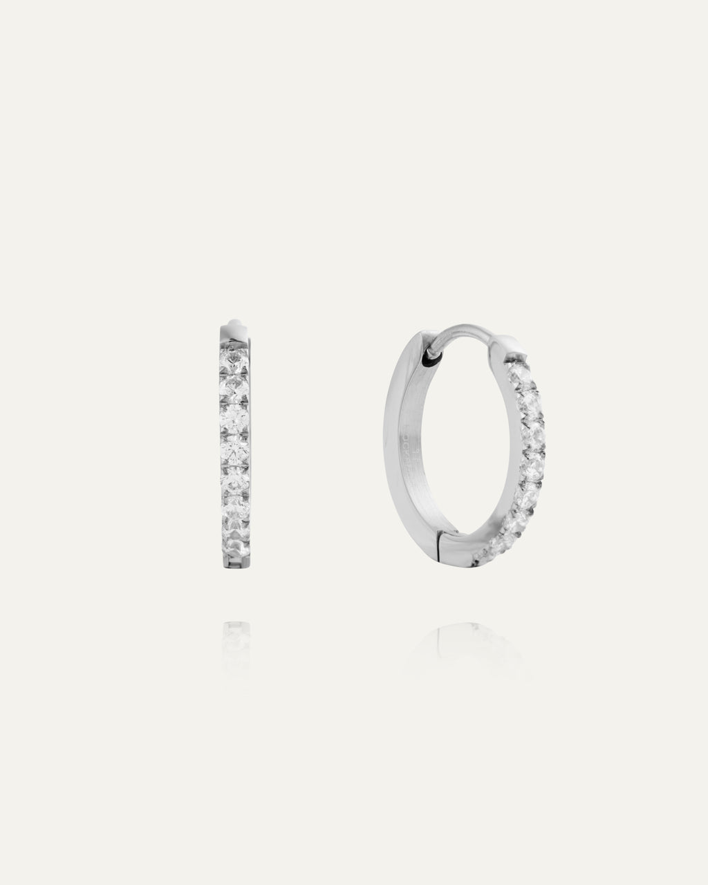 Shiny Hoops Medium