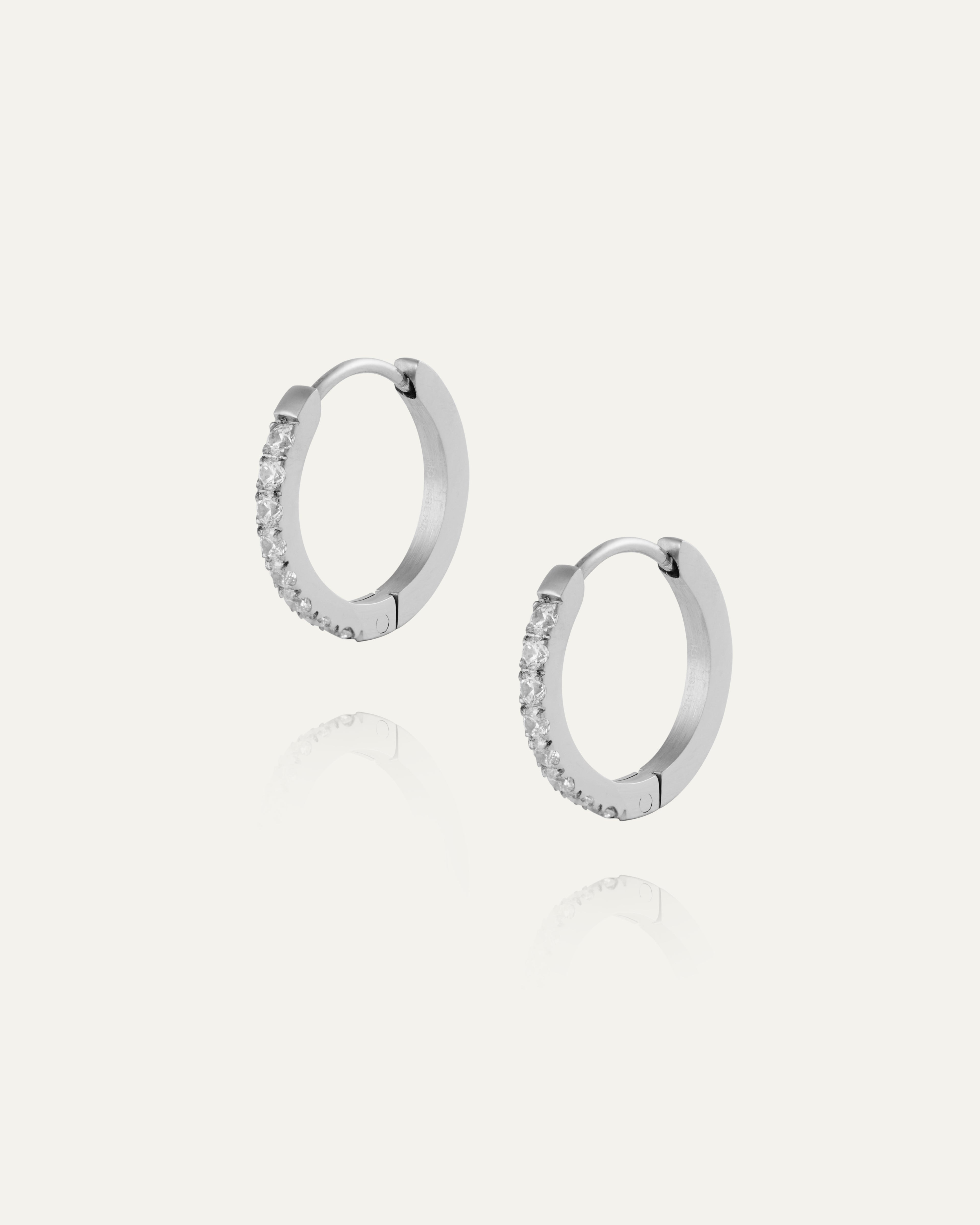 Shiny Hoops Medium