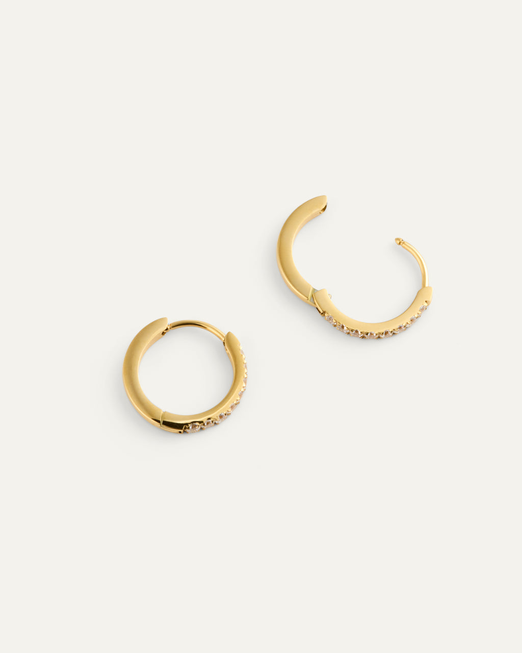 Shiny Hoops Medium