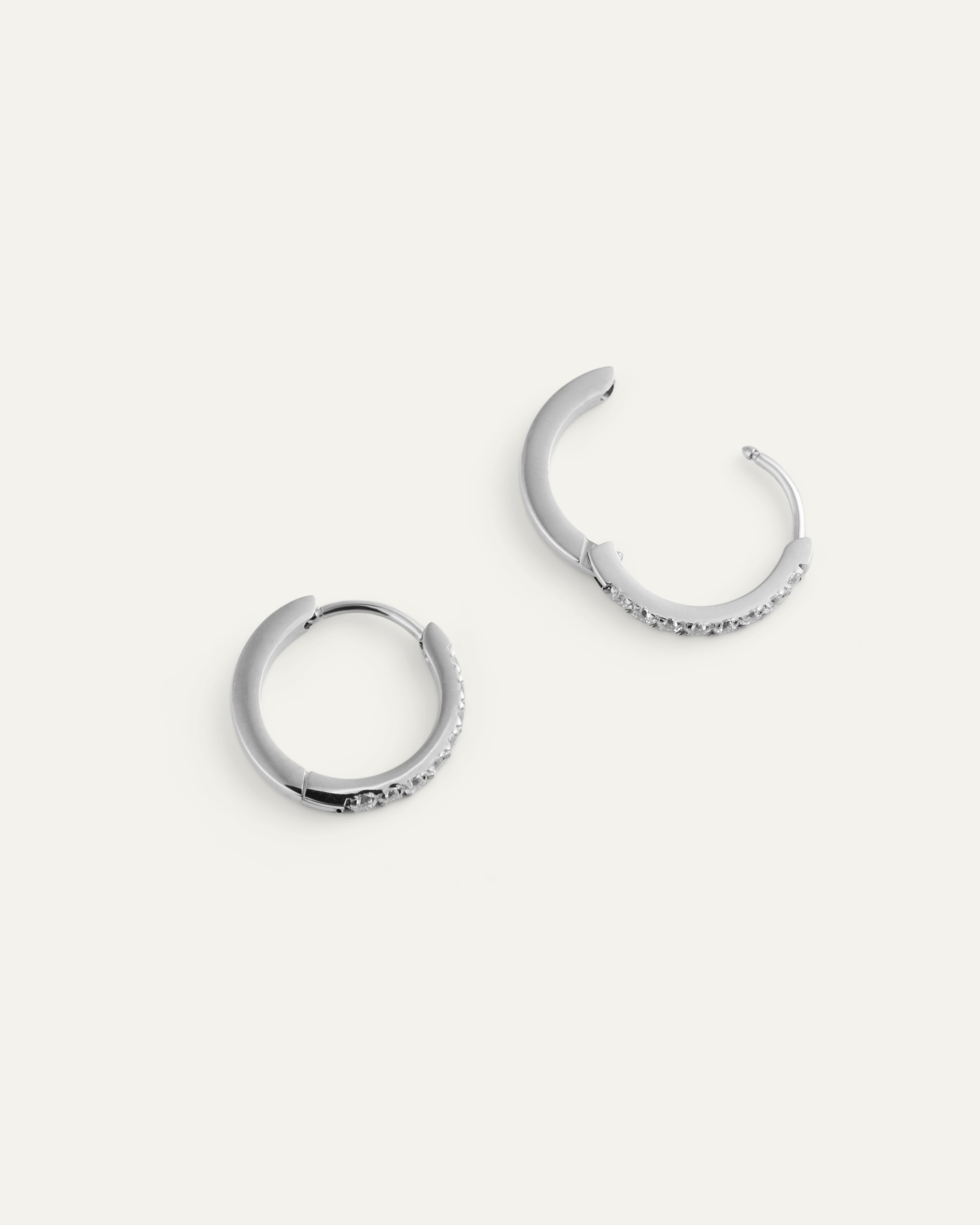 Shiny Hoops Medium