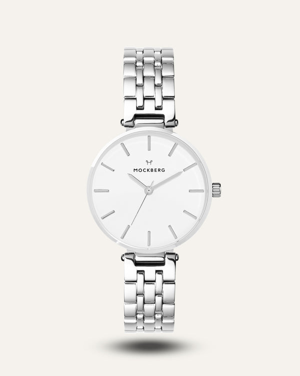 Original Links Silver 34 white dial