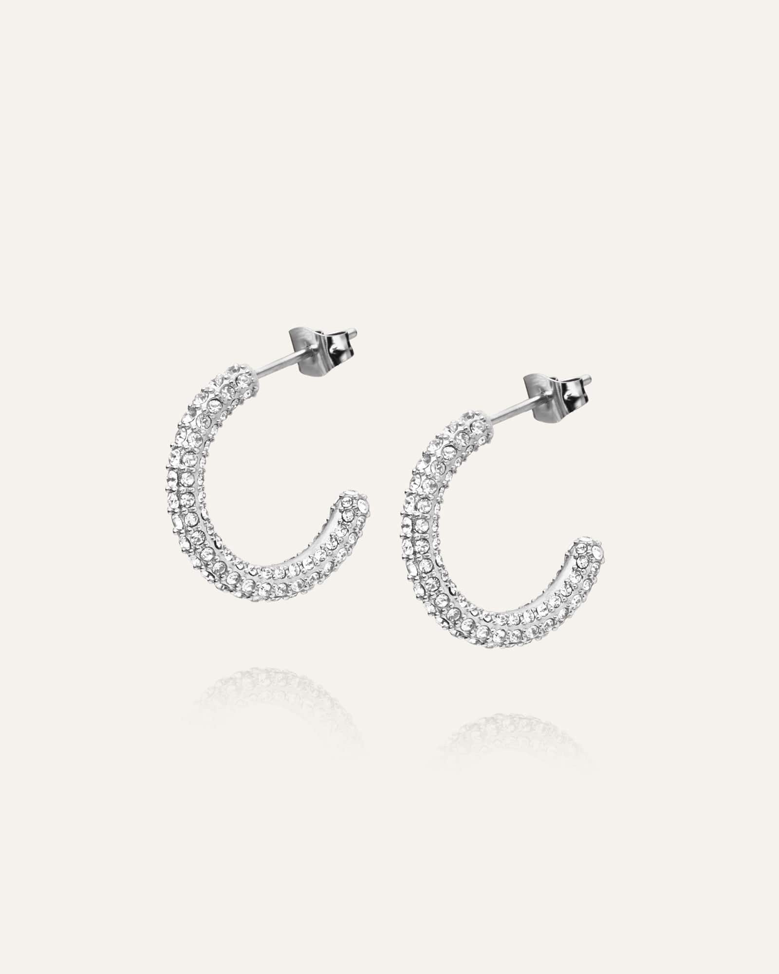 Pavé Eternal Large Earrings