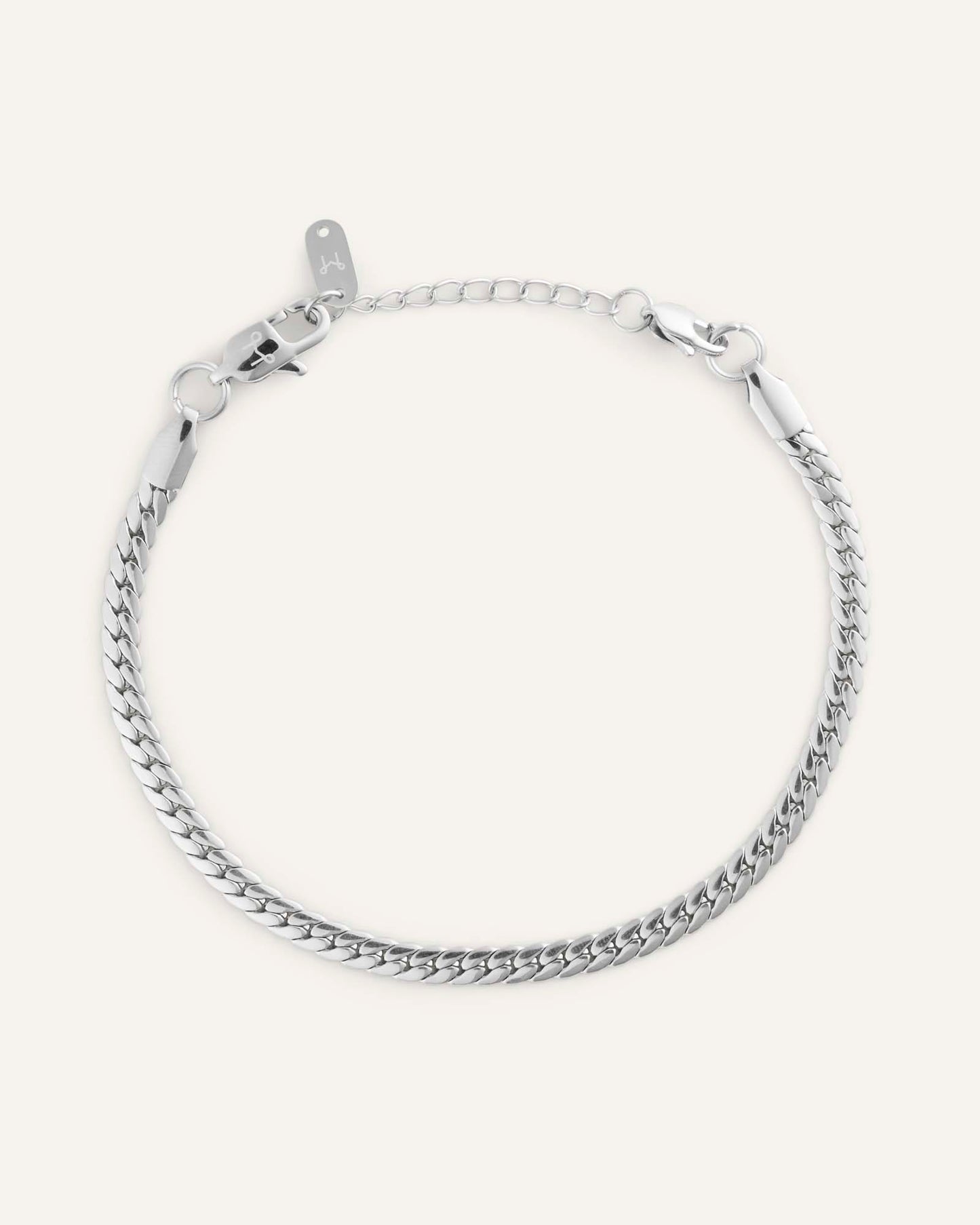 Serpentine Chain Steel Bracelet