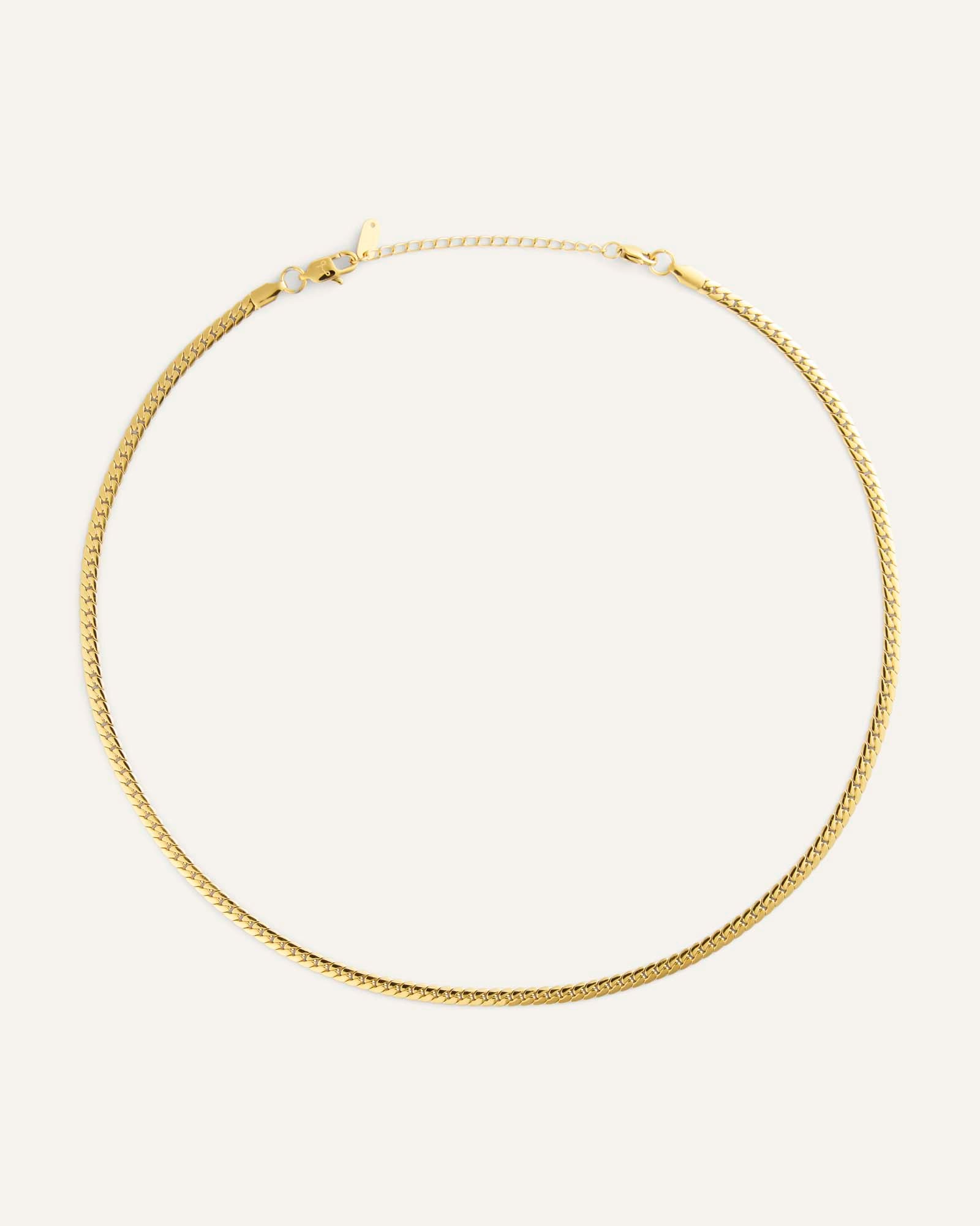 Serpentine Chain Necklace