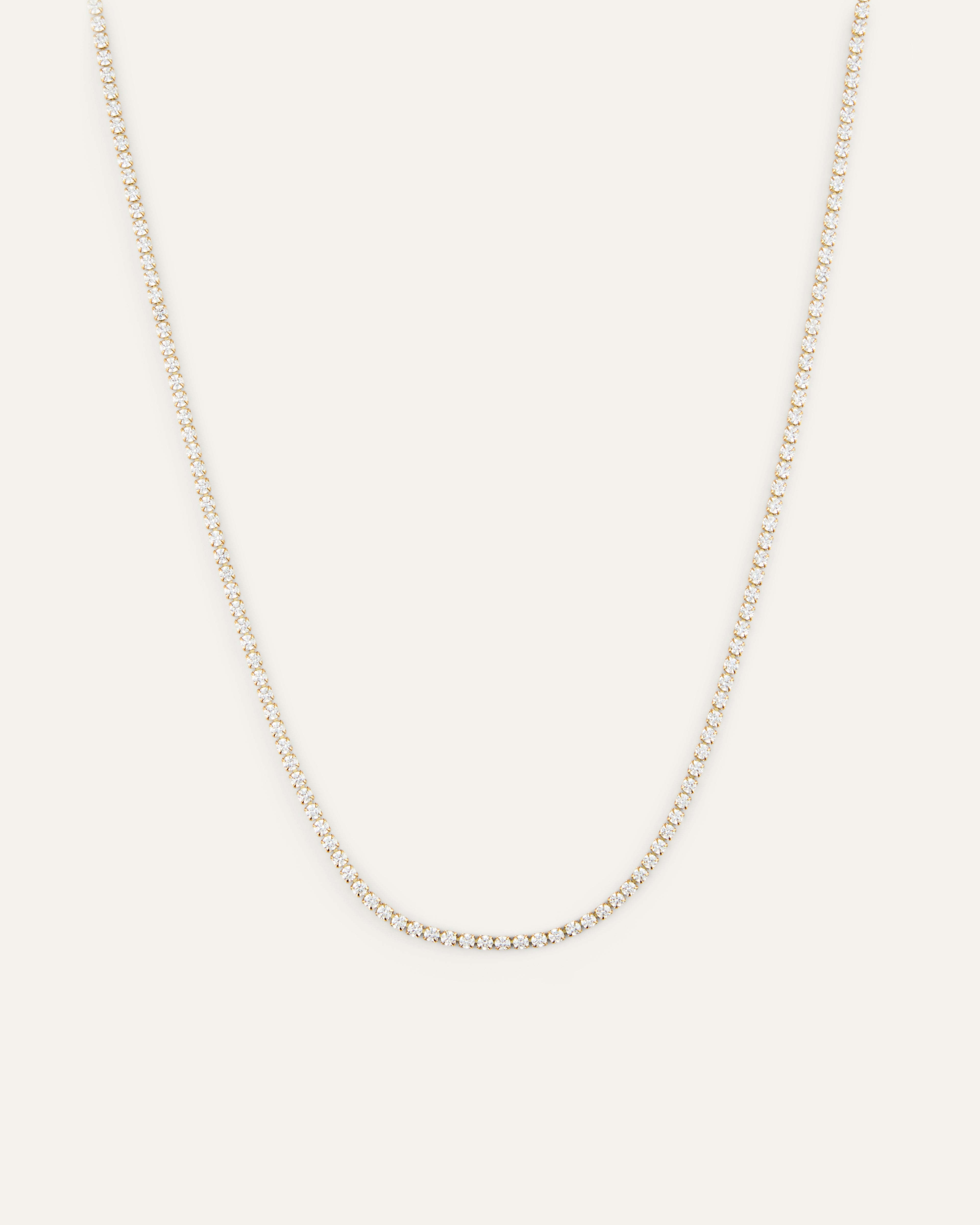 Shiny Tennis Necklace