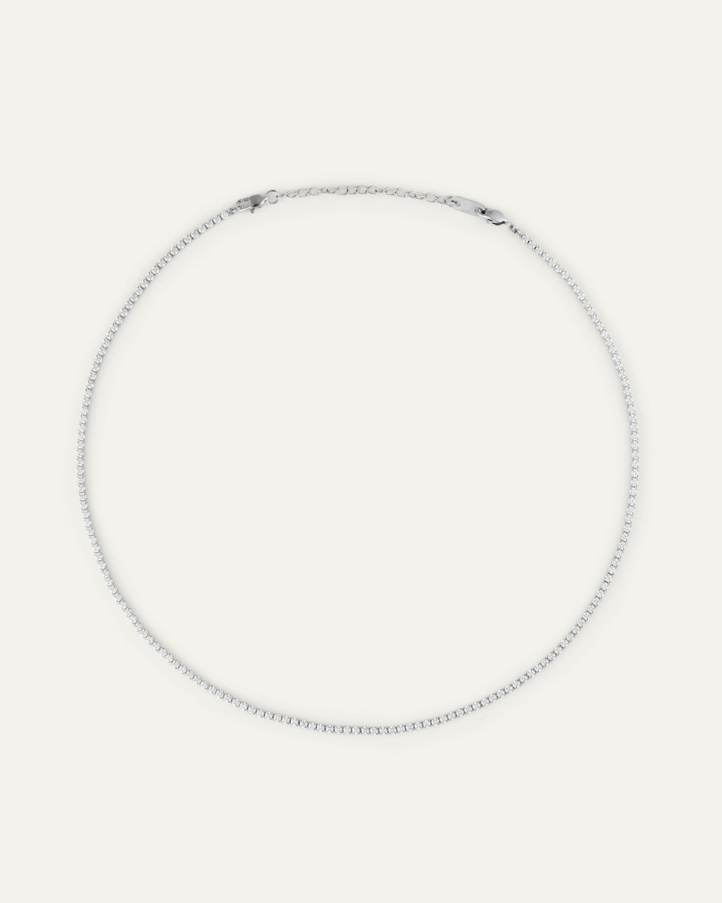Shiny Tennis Necklace
