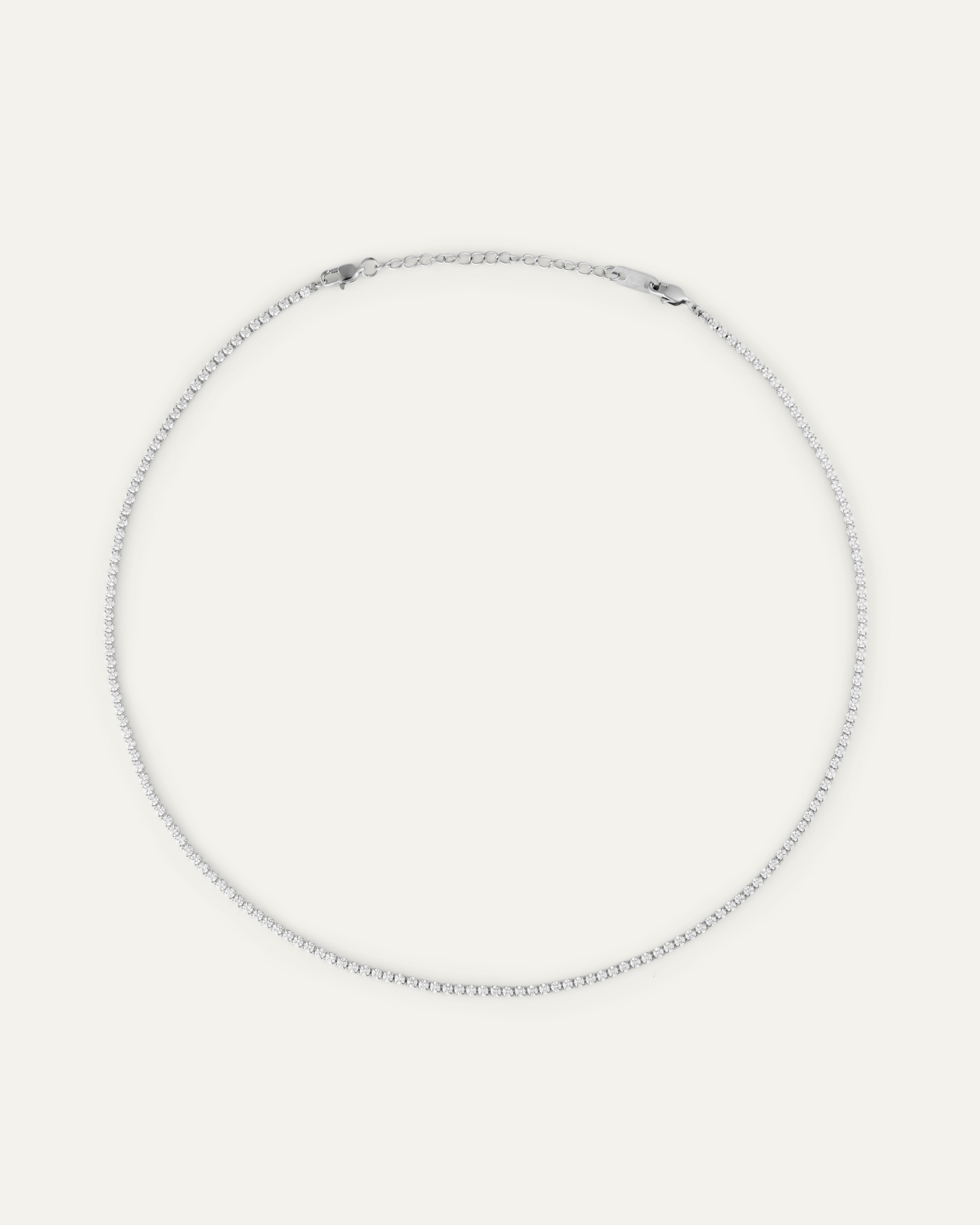 Shiny Tennis Necklace