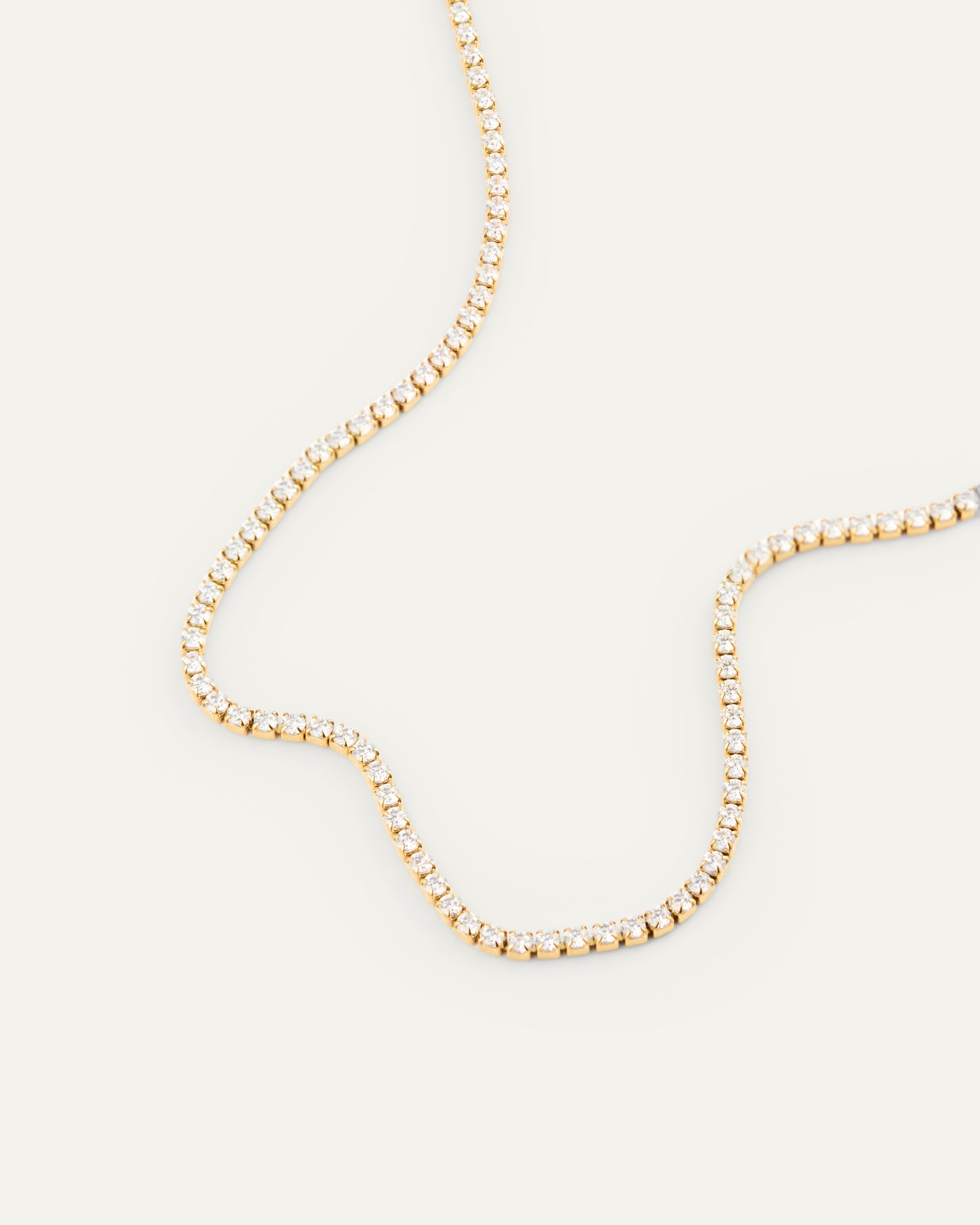 Shiny Tennis Necklace