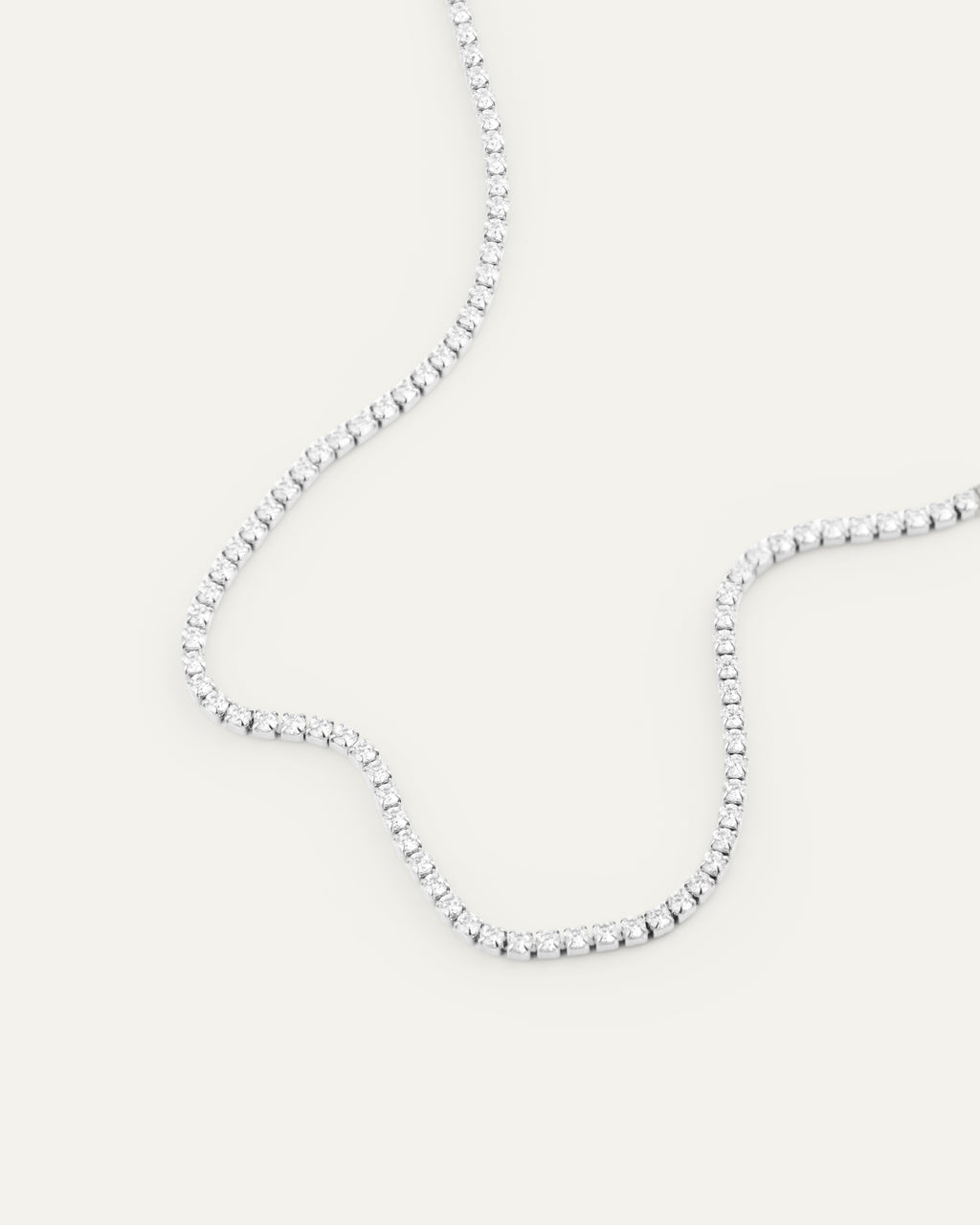 Shiny Tennis Necklace