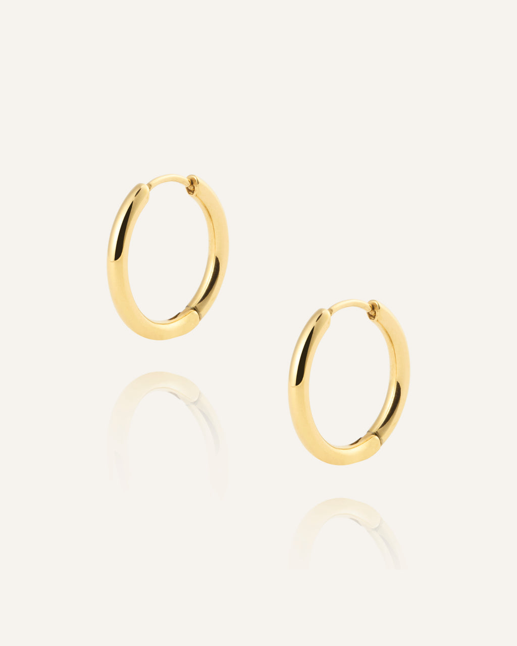Slim Medium Hoops