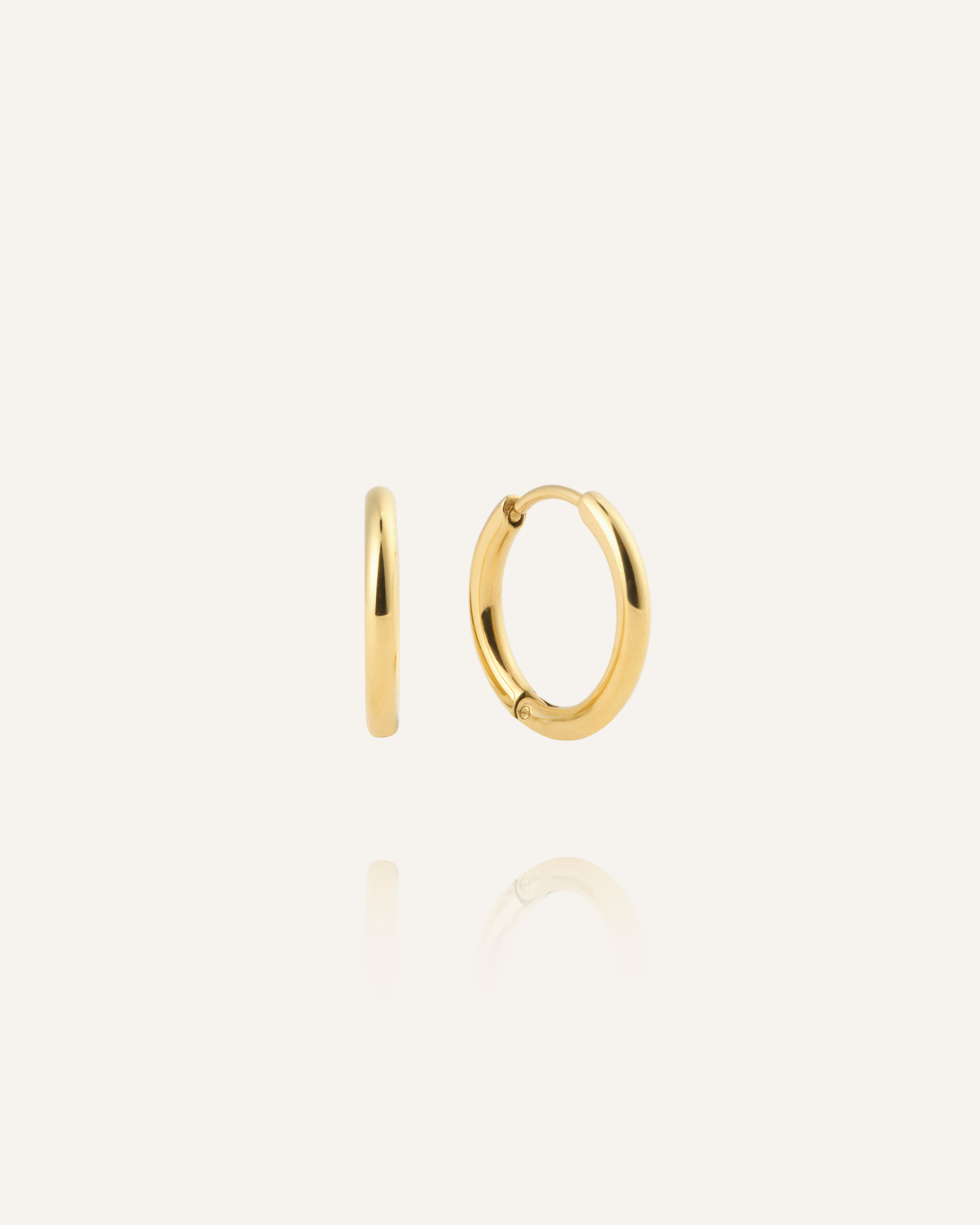 Slim Small Hoops
