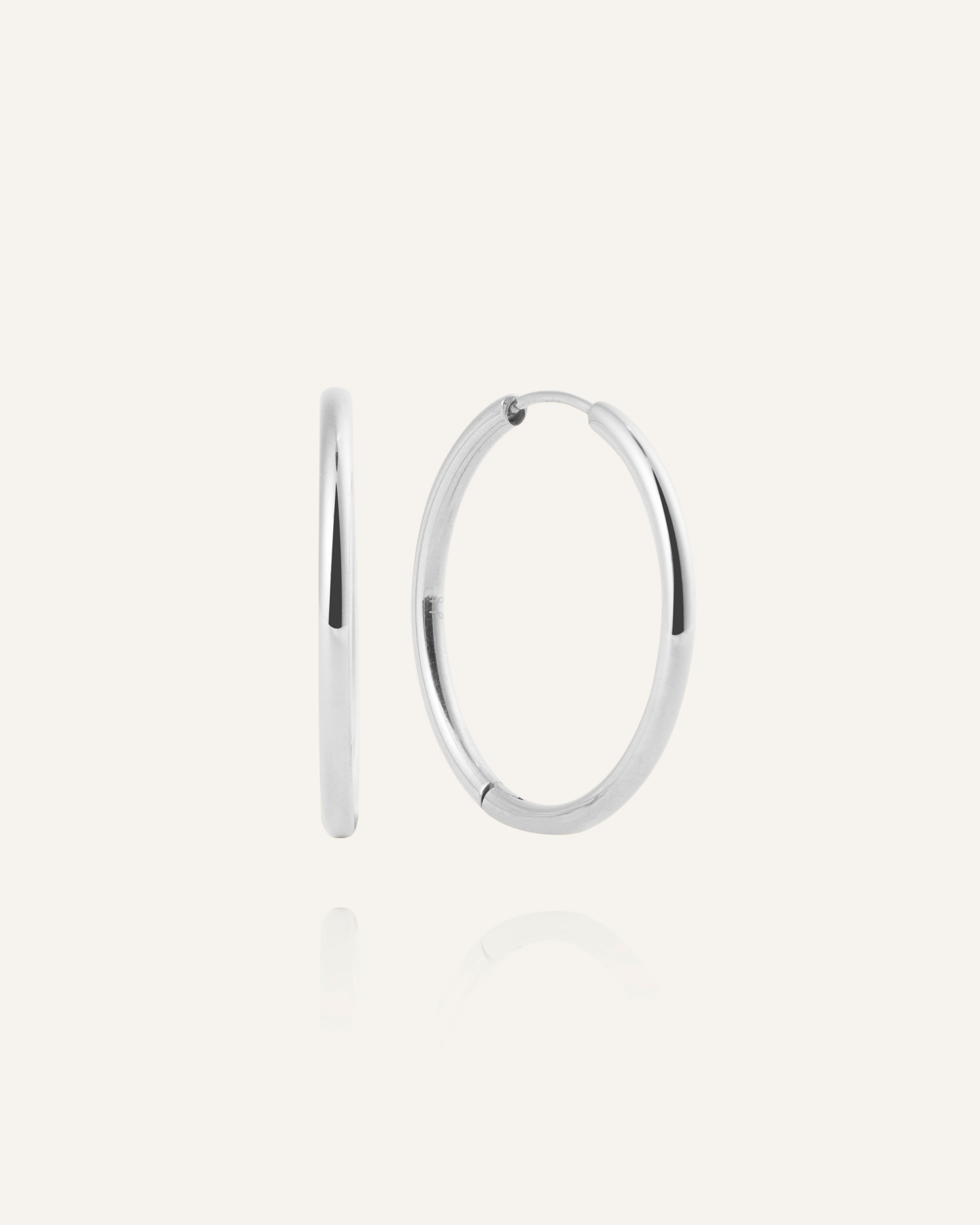 Slim Extra Large Hoops