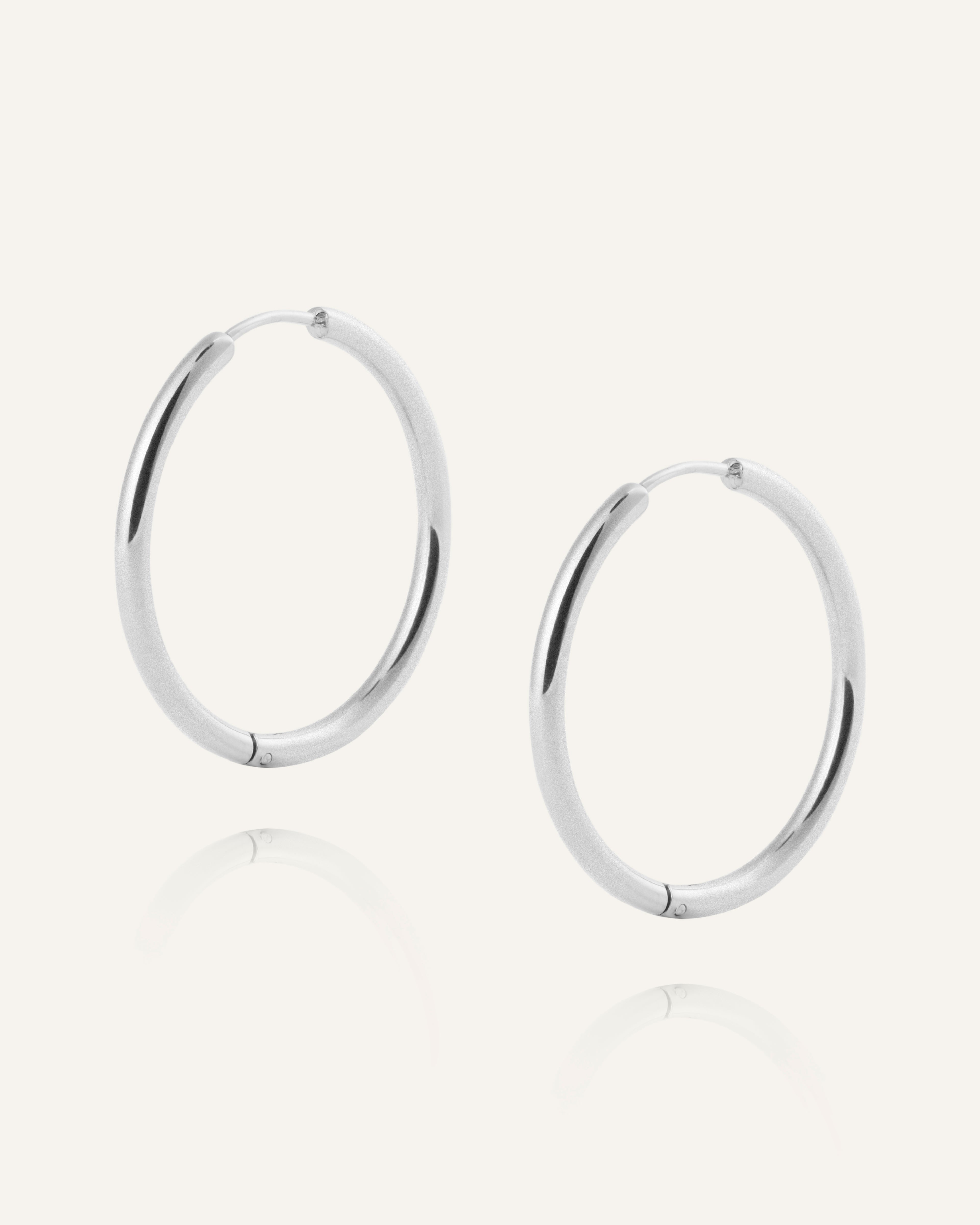Slim Extra Large Hoops