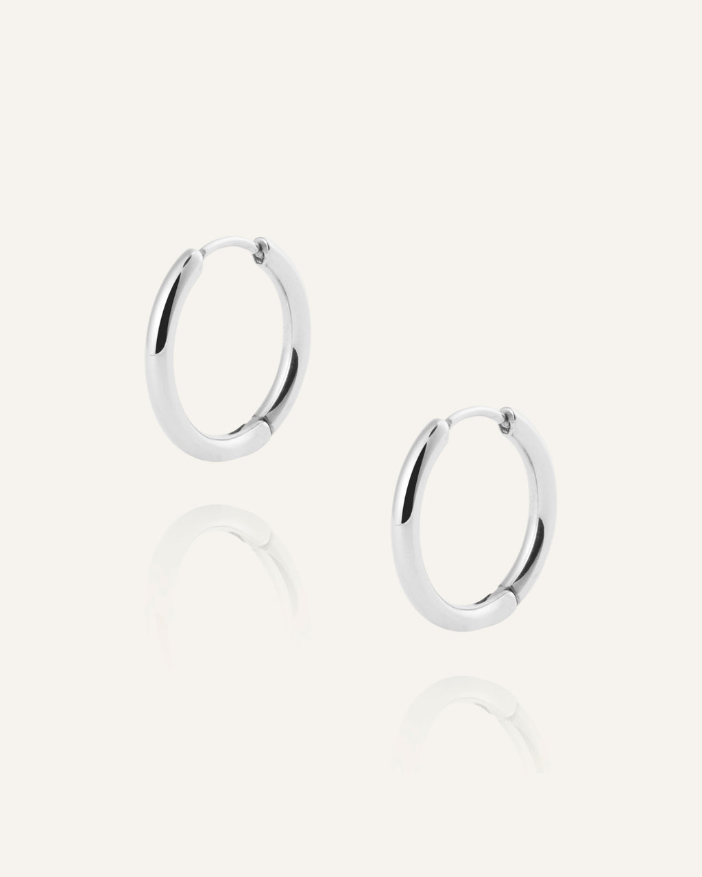 Slim Medium Hoops