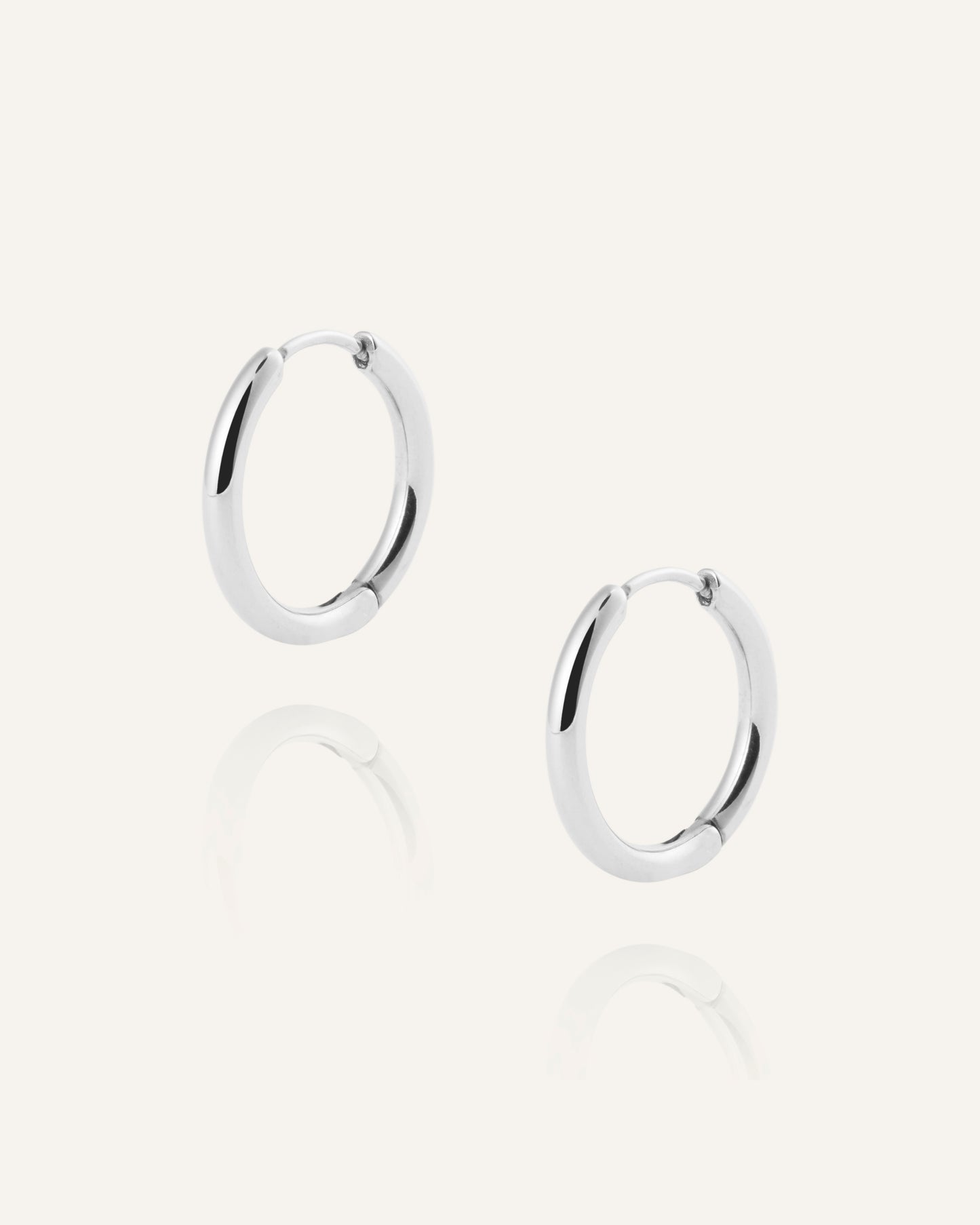 Slim Medium Hoops