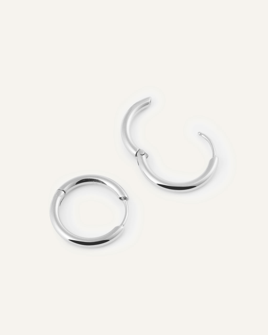 Slim Medium Hoops