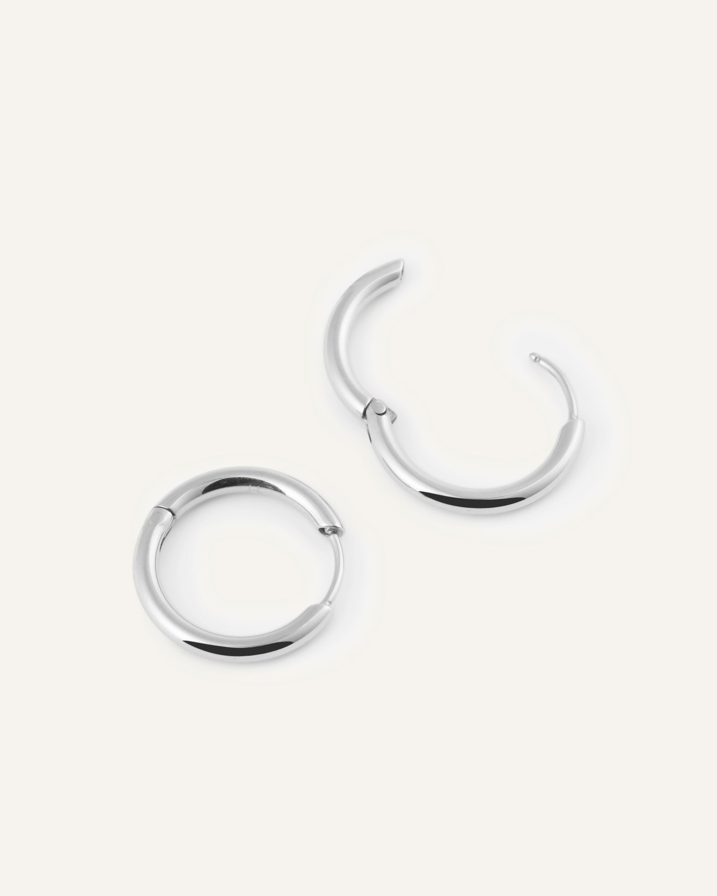 Slim Medium Hoops