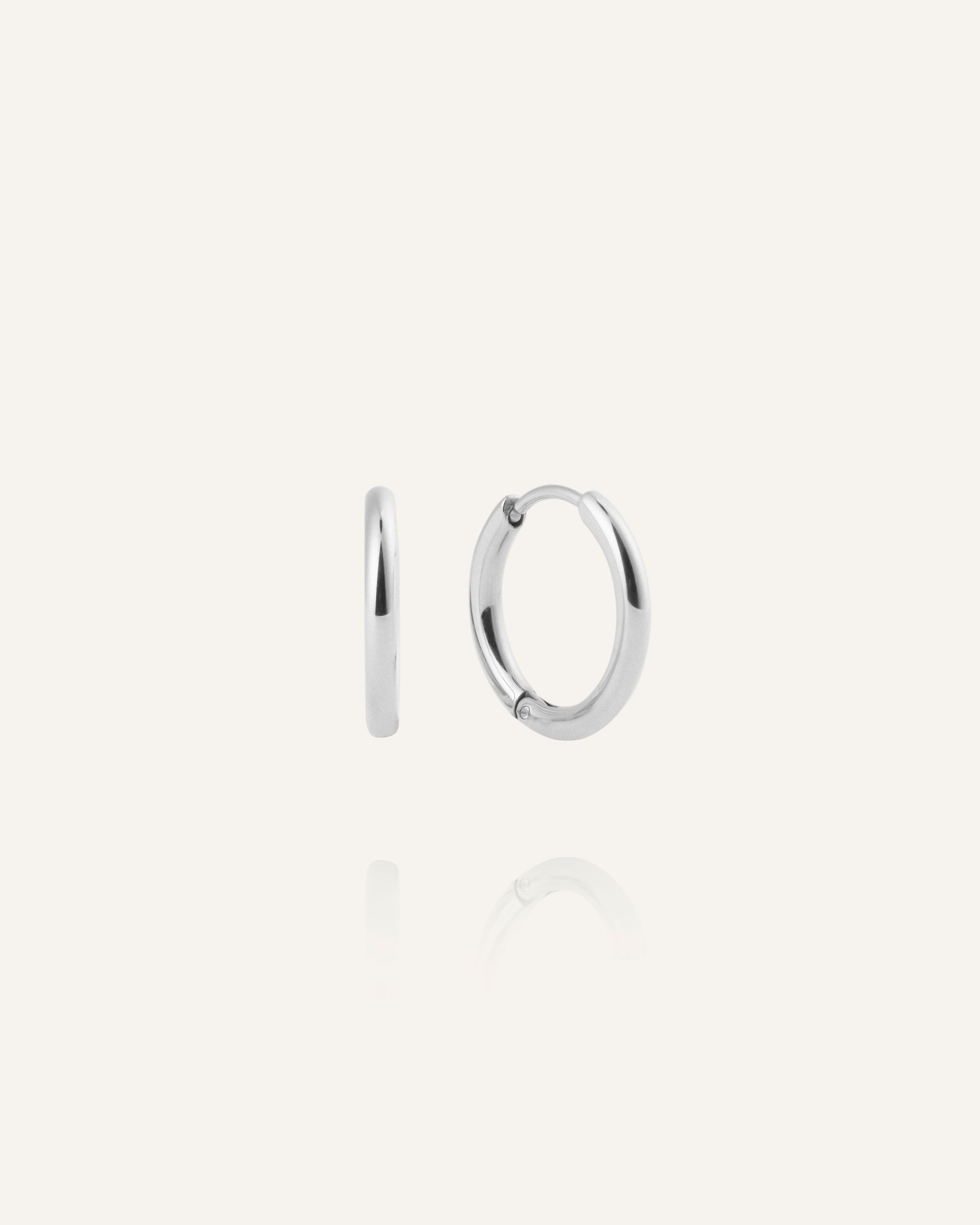 Slim Small Hoops