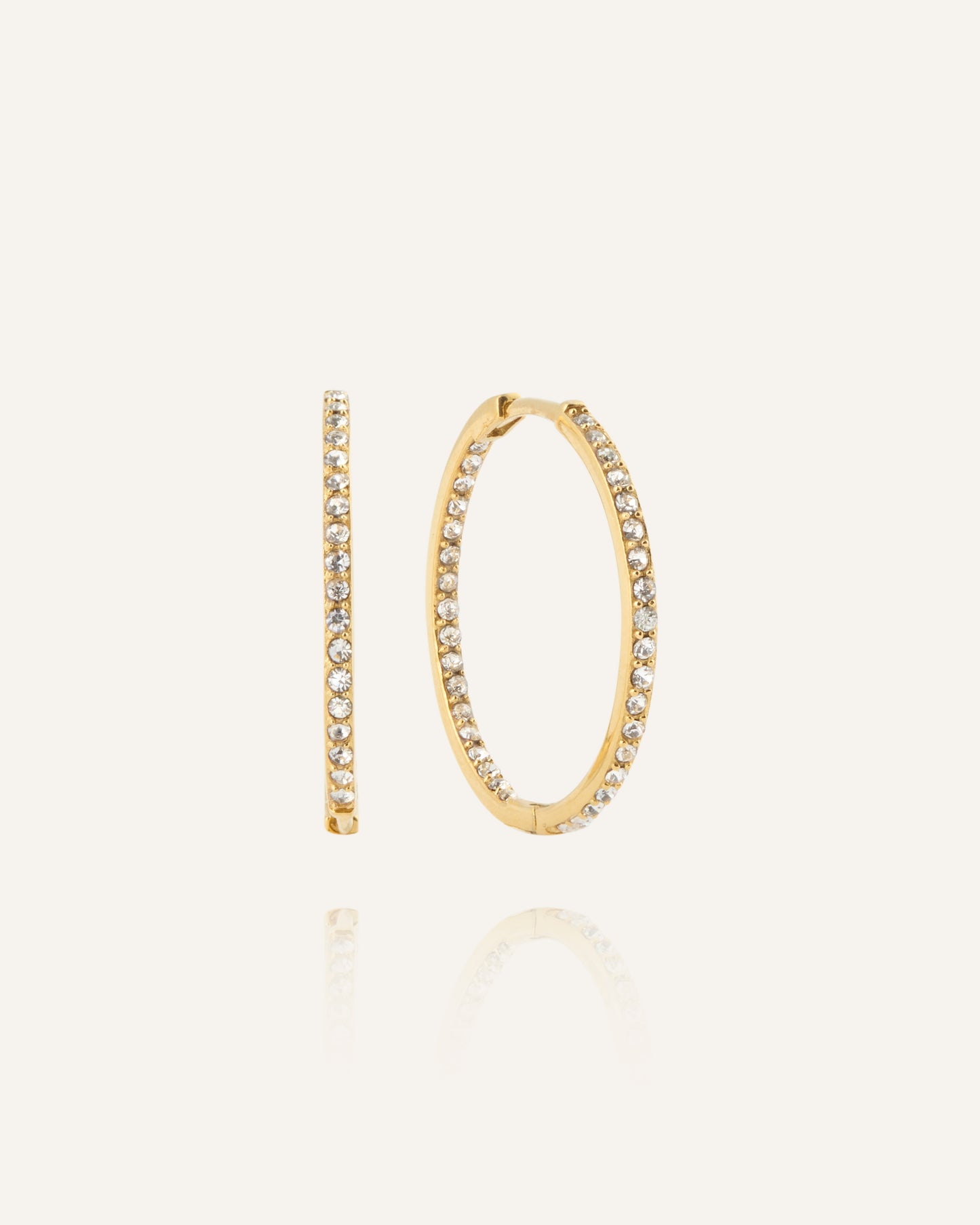 Sparkle Extra Large Hoops