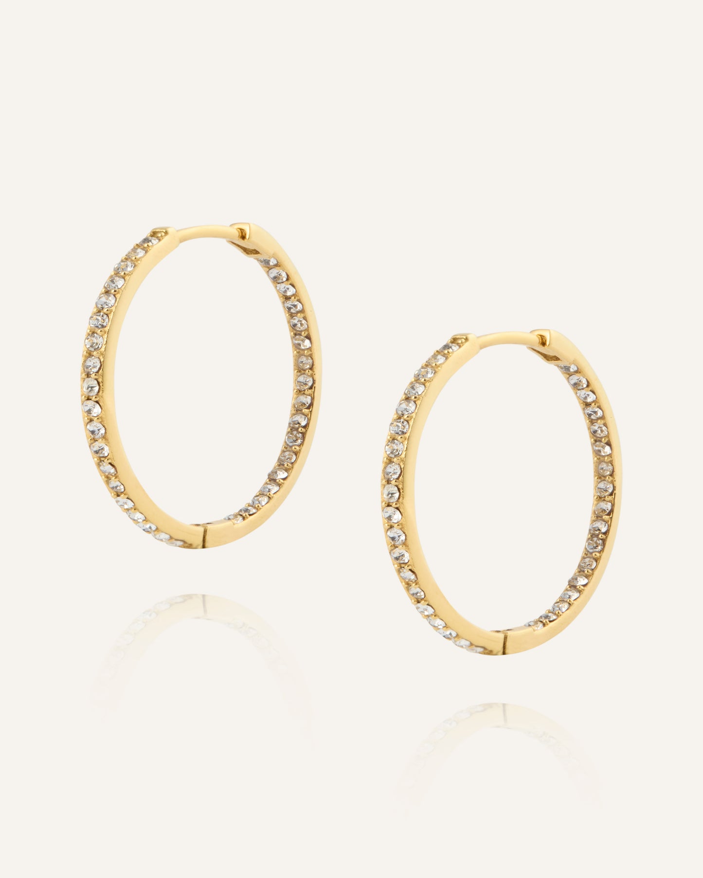 Sparkle Extra Large Hoops