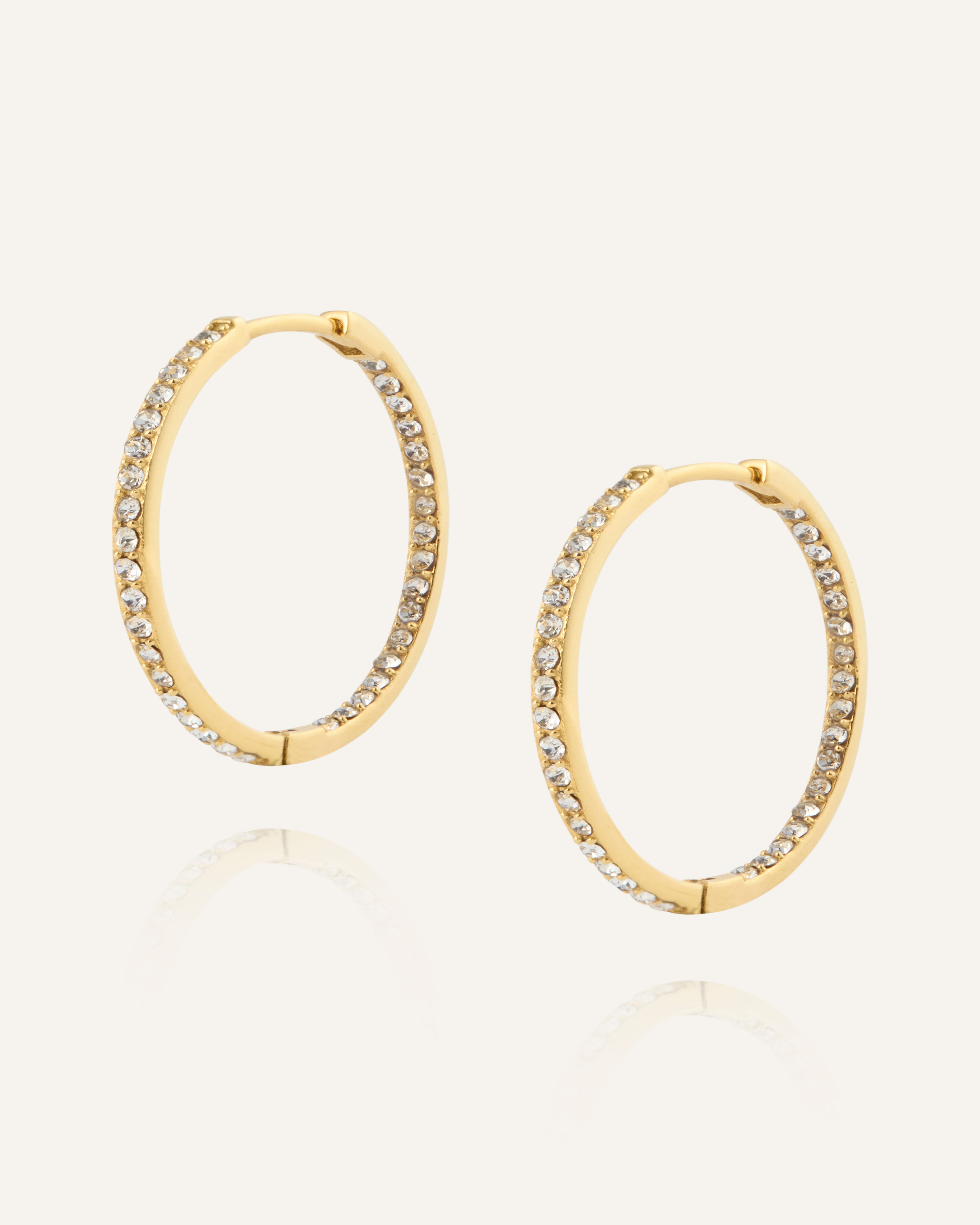 Sparkle Extra Large Hoops
