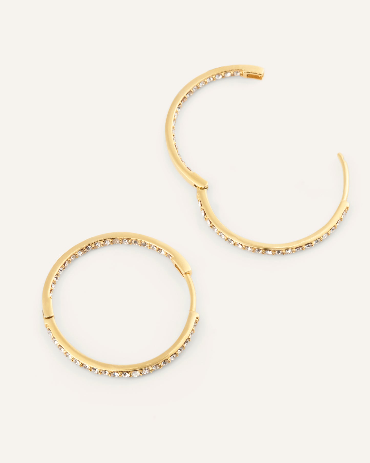 Sparkle Extra Large Hoops