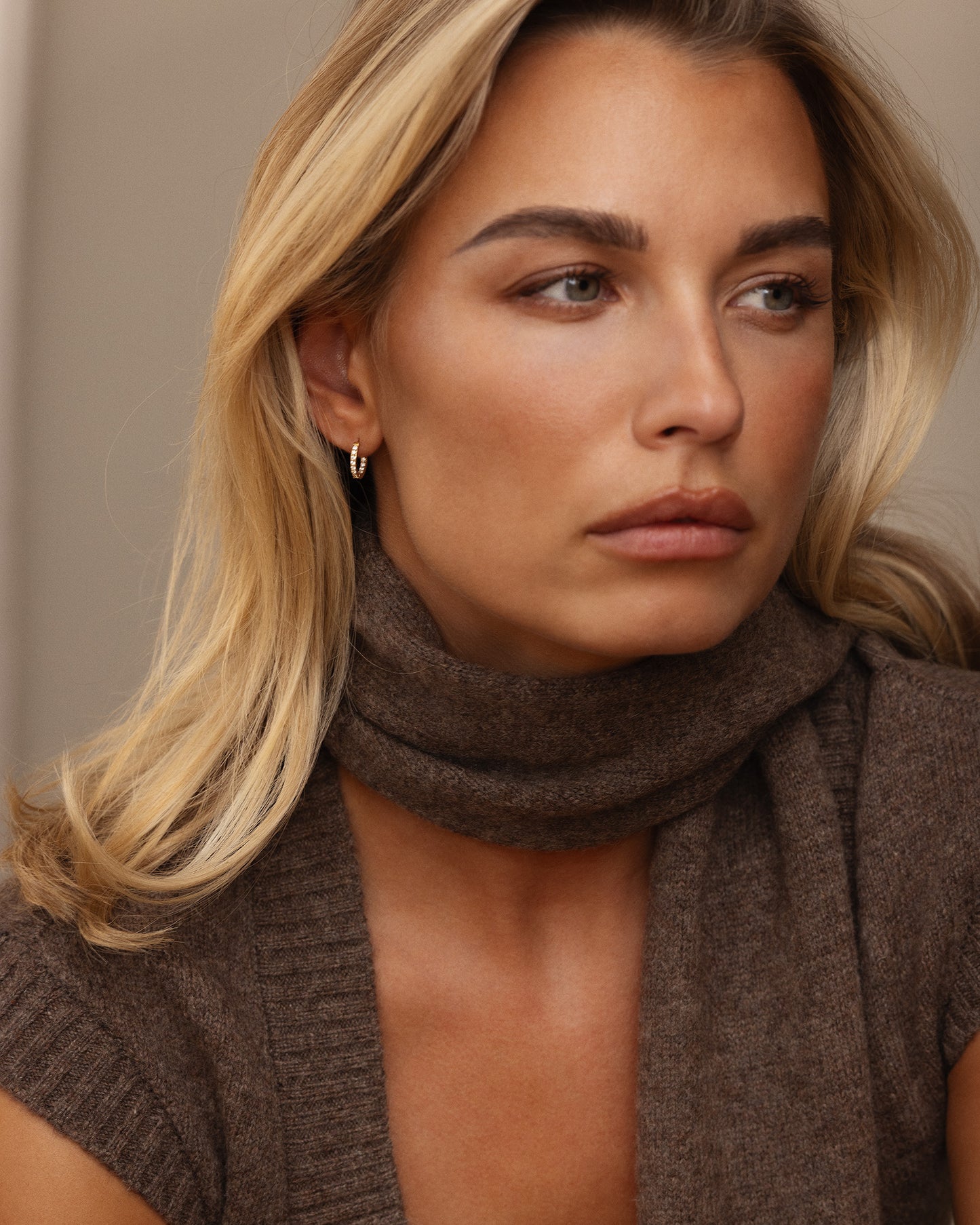 Sparkle Small Hoops