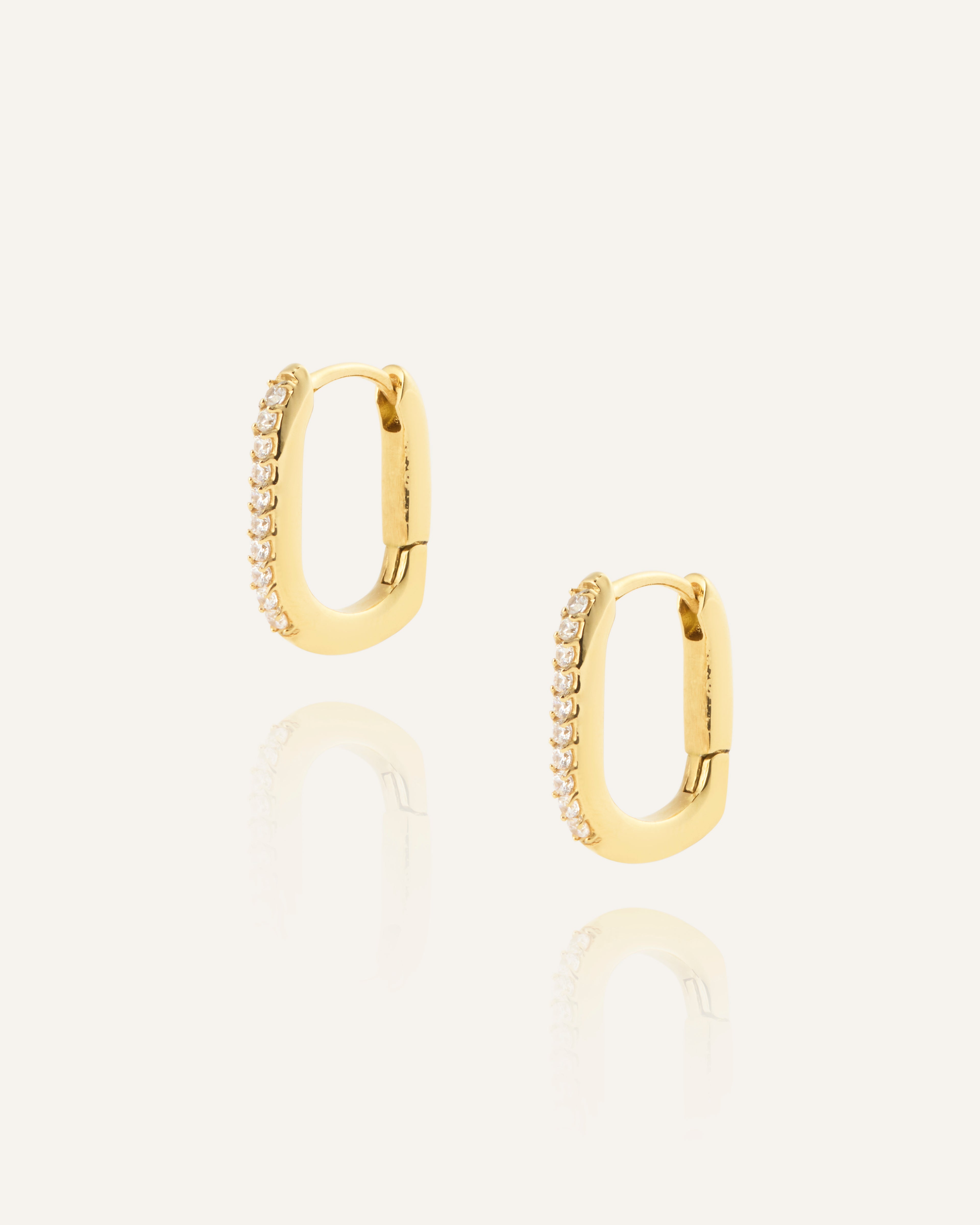 Sparkle Small U-Hoops