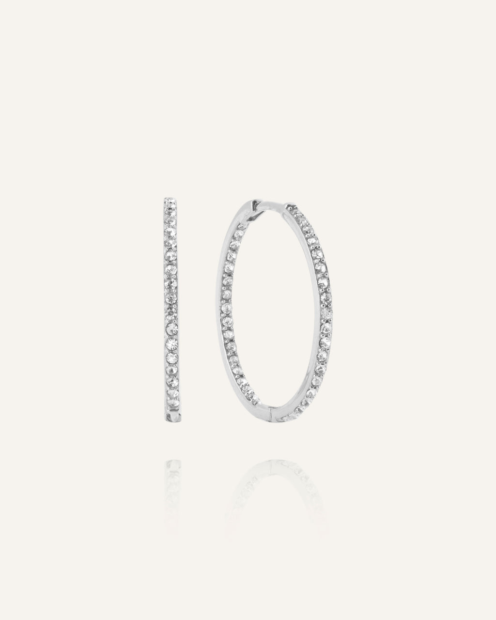 Sparkle Extra Large Hoops