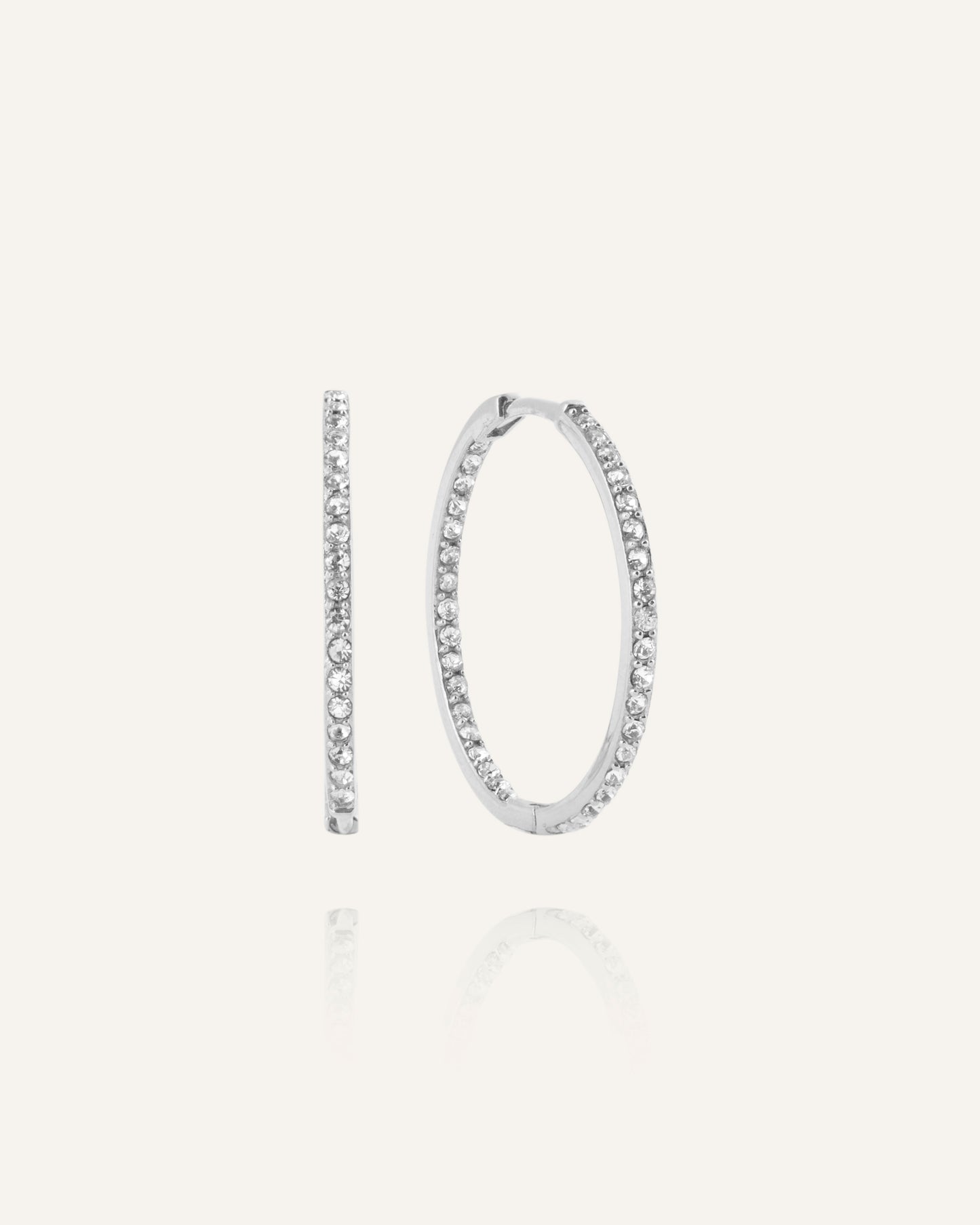 Sparkle Extra Large Hoops