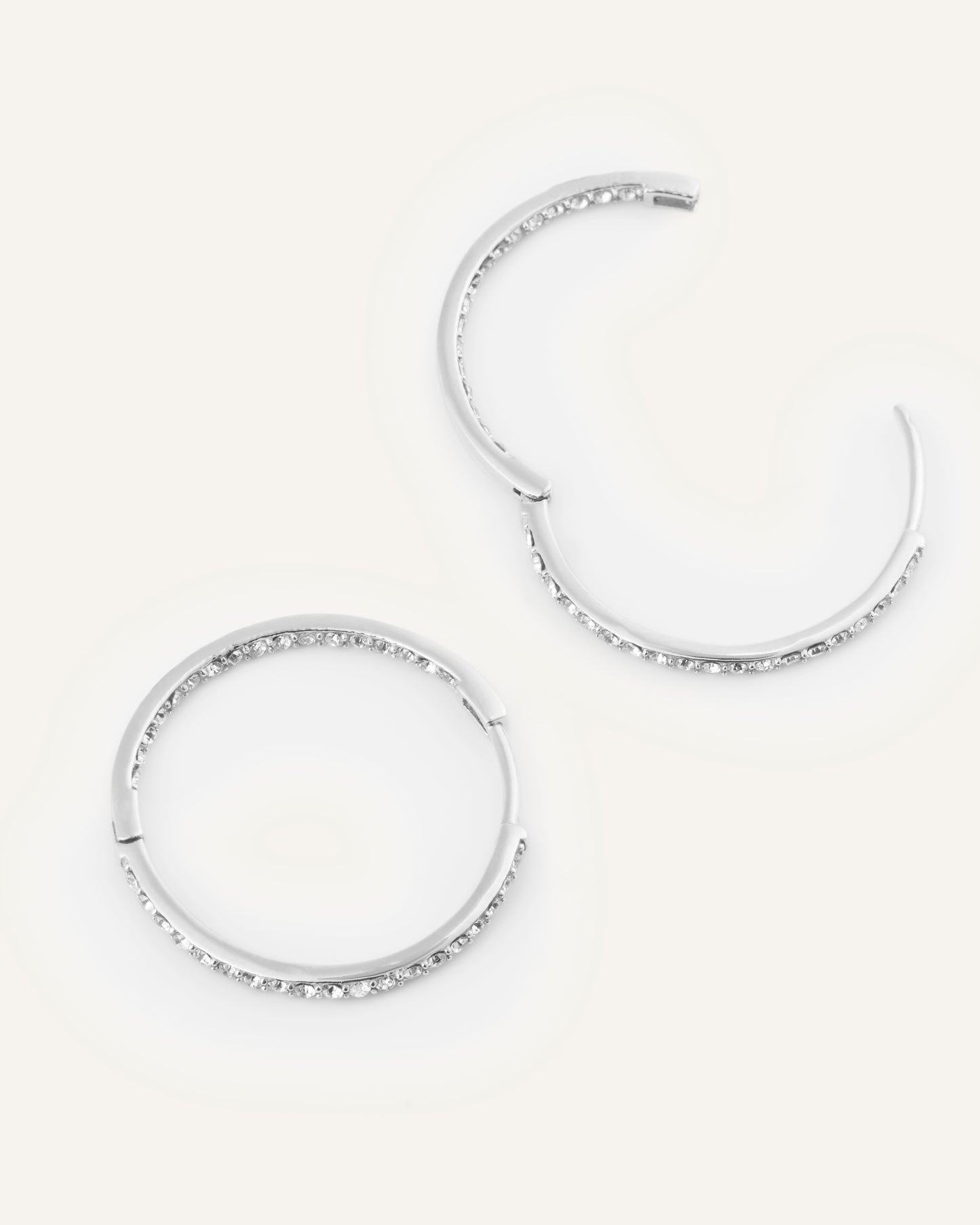 Sparkle Extra Large Hoops