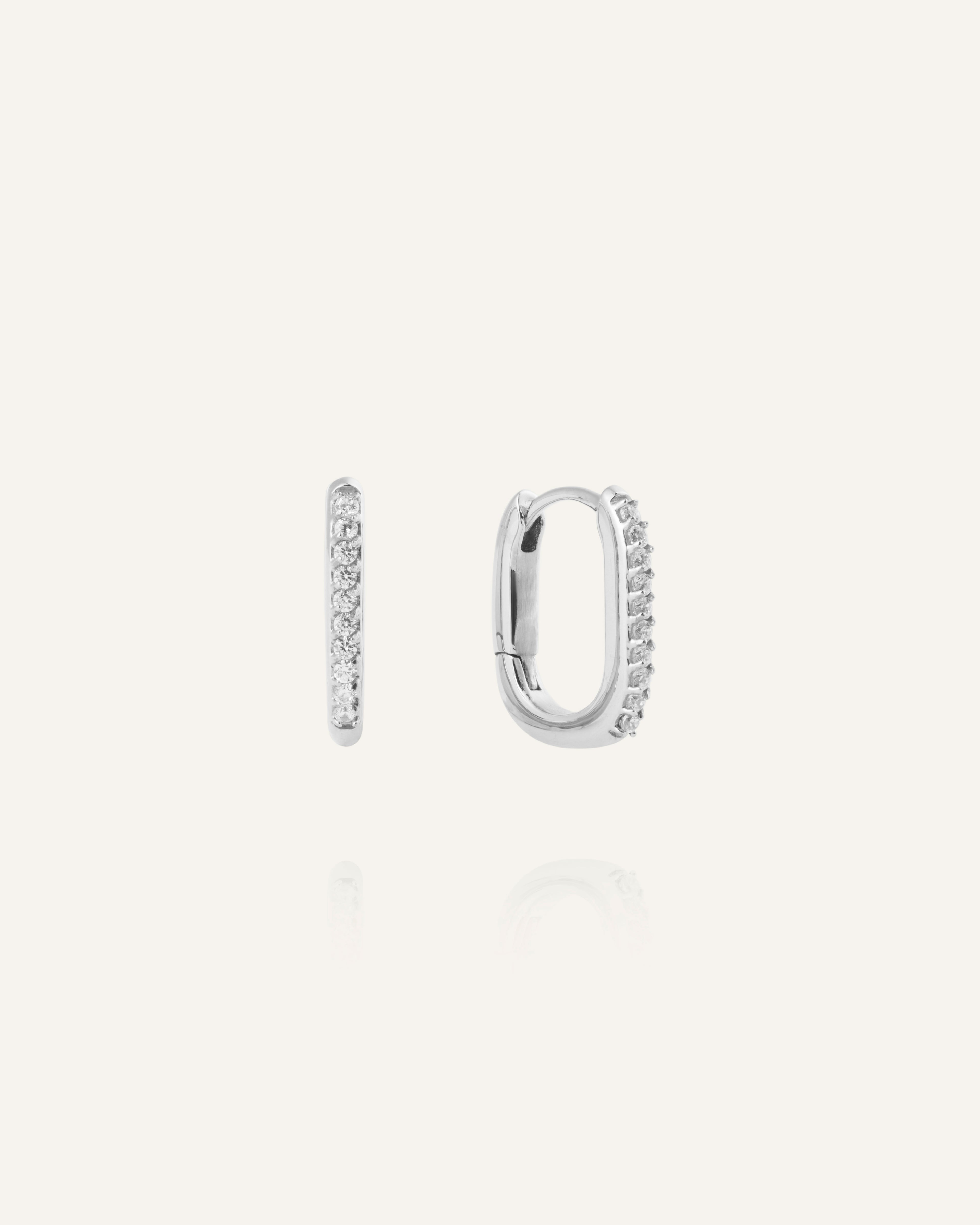 Sparkle Small U-Hoops