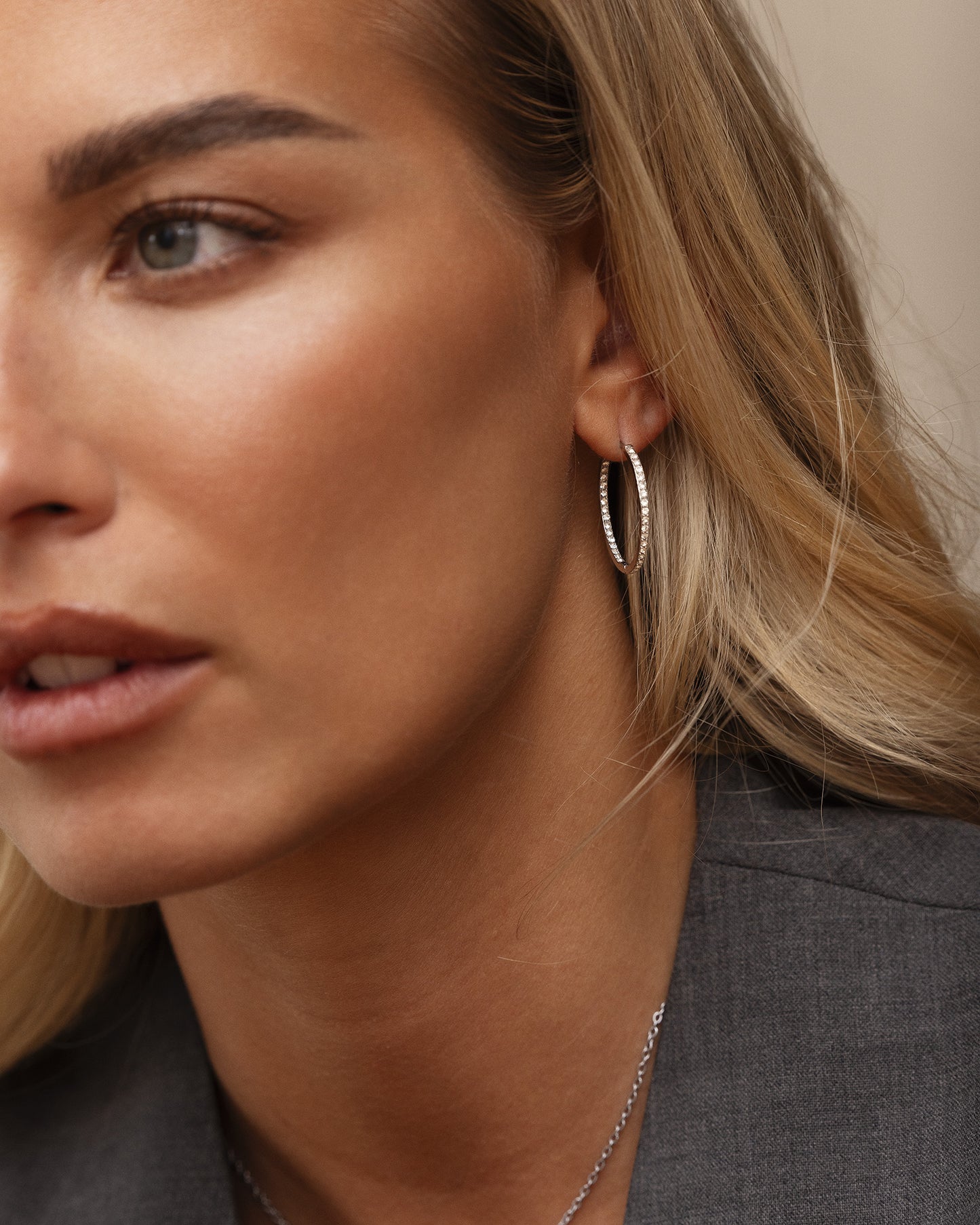 Sparkle Extra Large Hoops