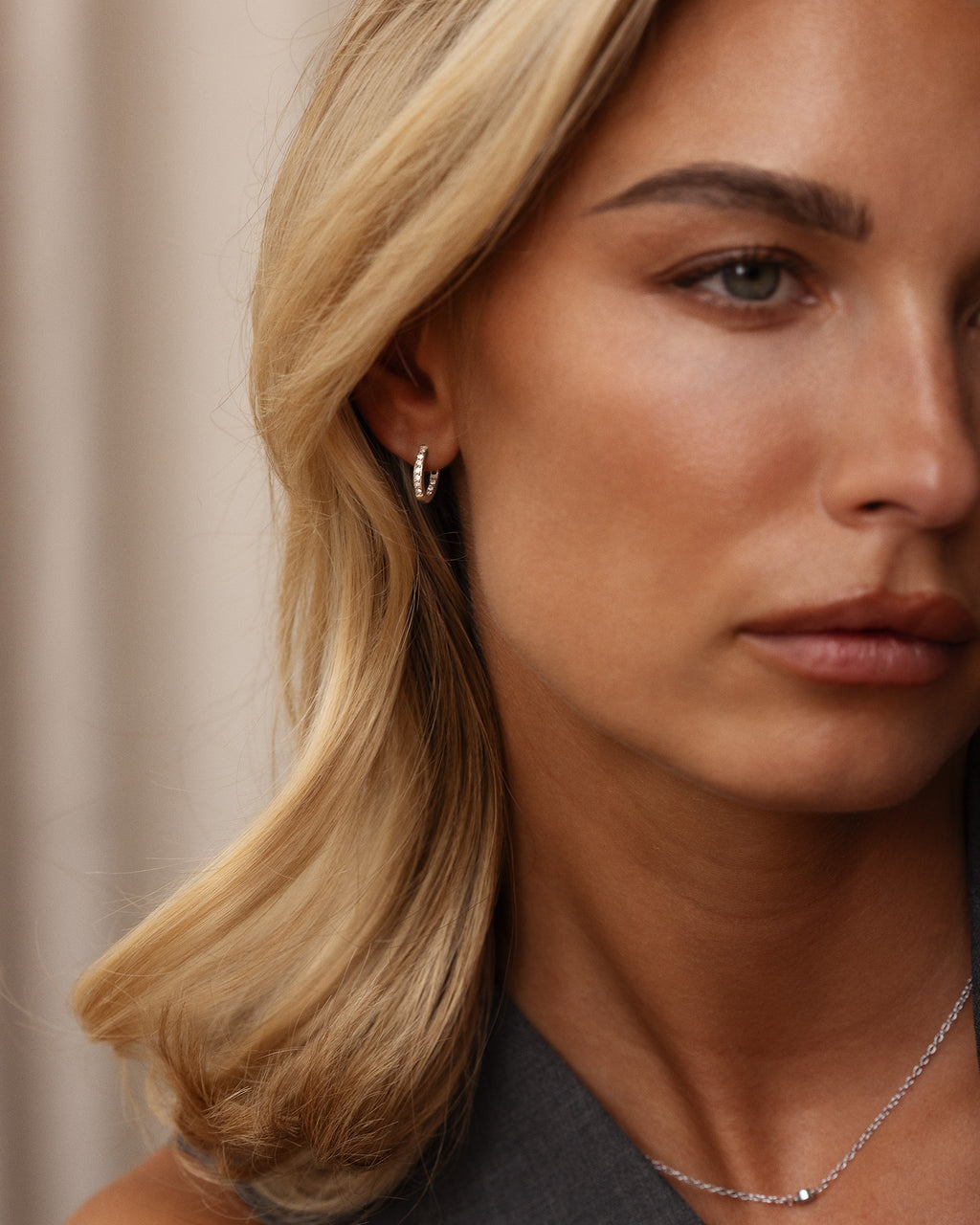 Sparkle Small Hoops