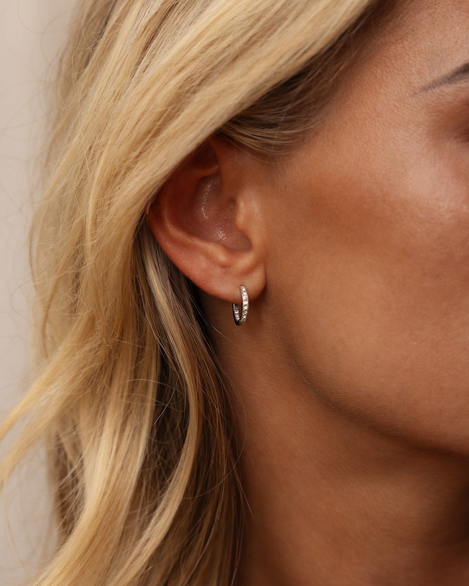 Sparkle Small Hoops