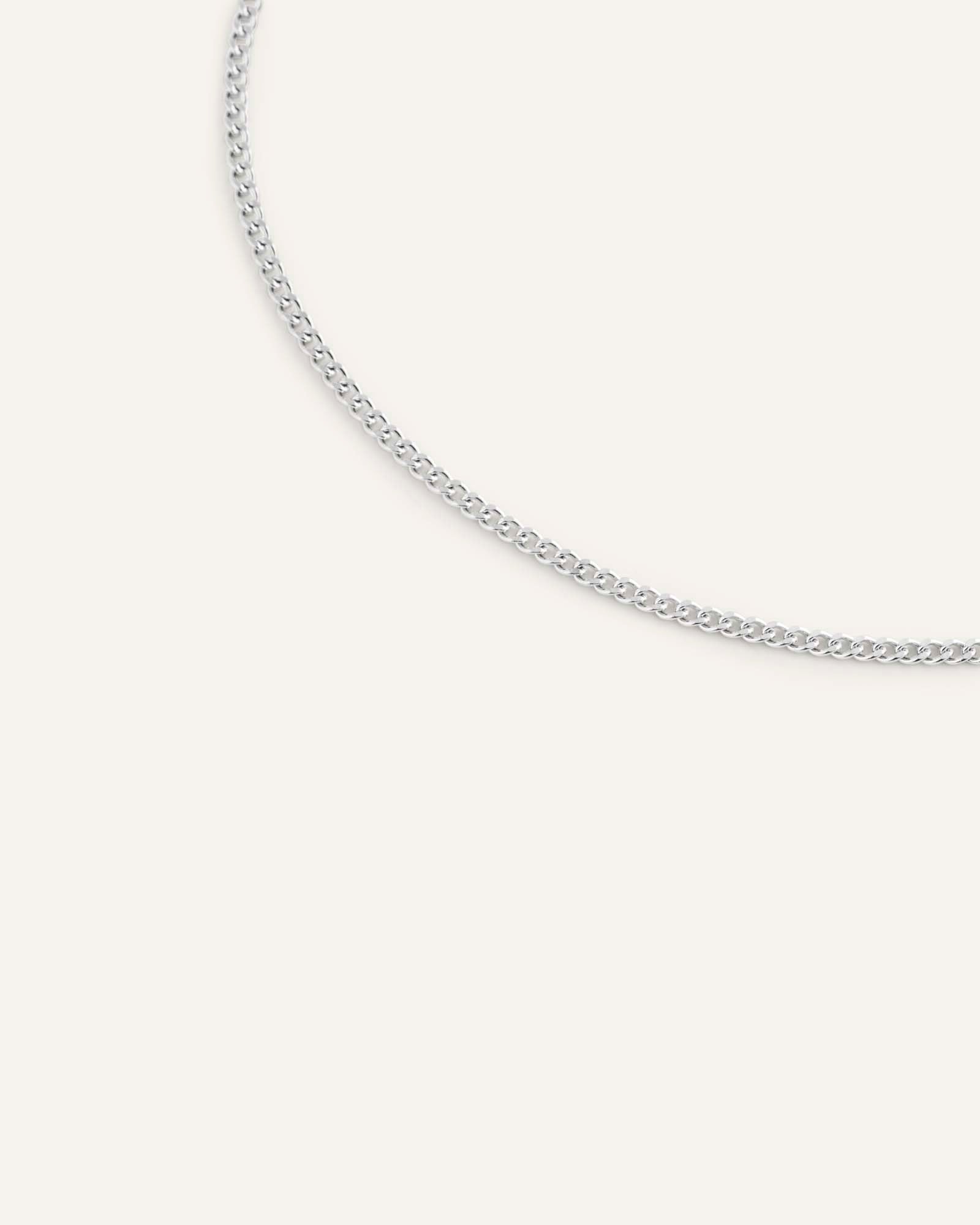 Thin Curb Chain Bracelet
