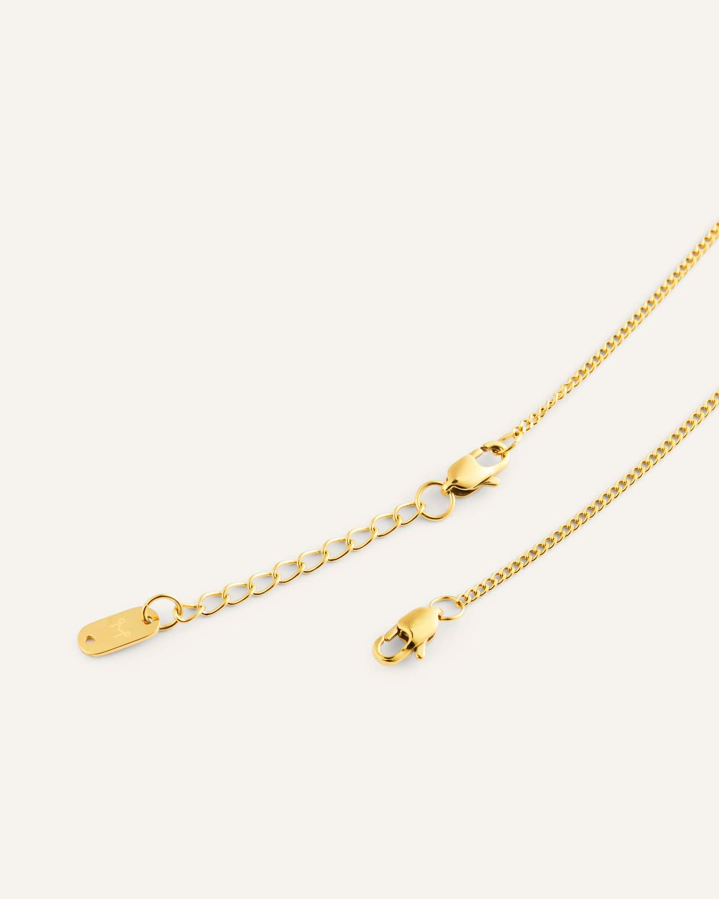 Thin Curb Chain Gold Bracelet