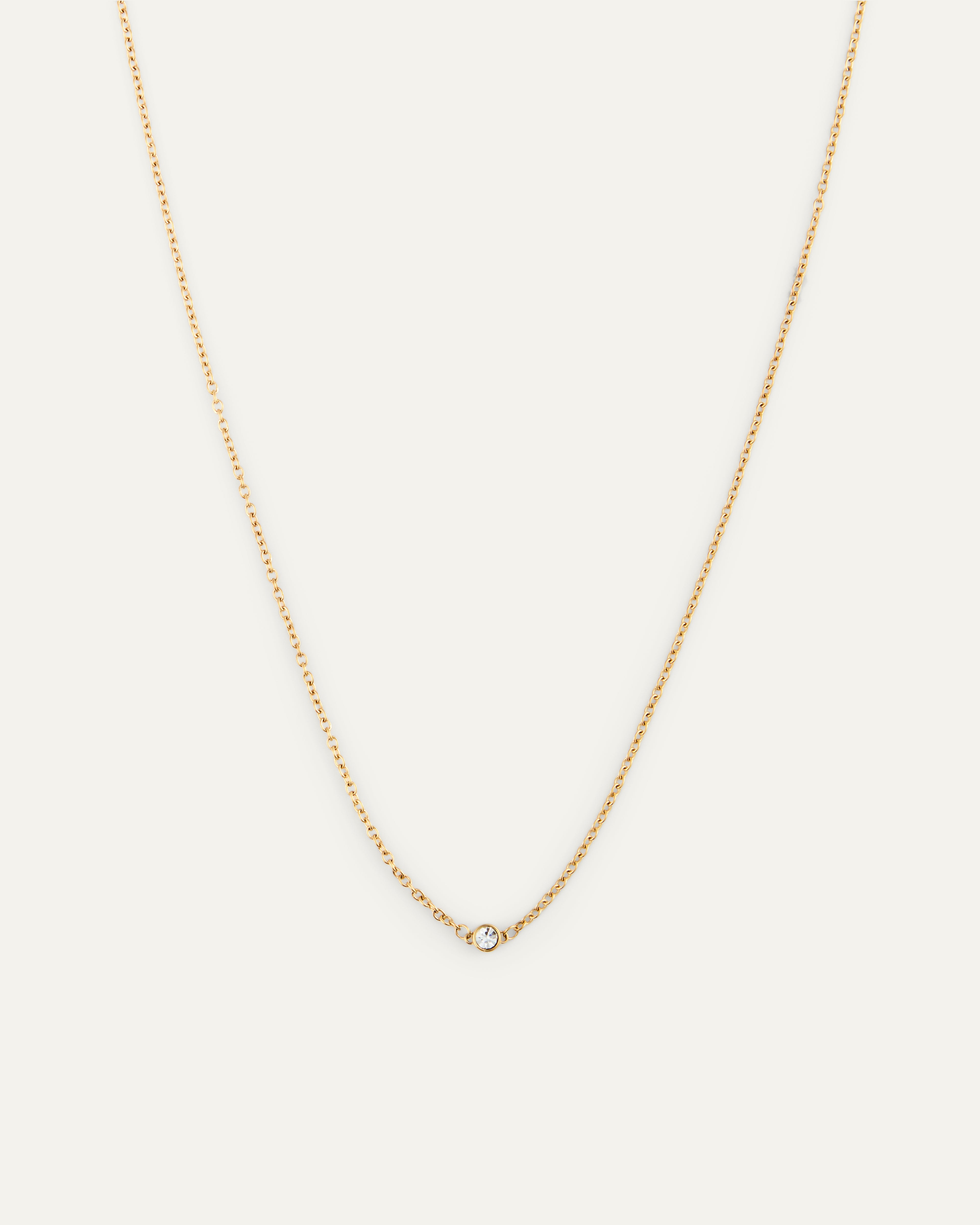 Dünnes Diamantarmband Gold