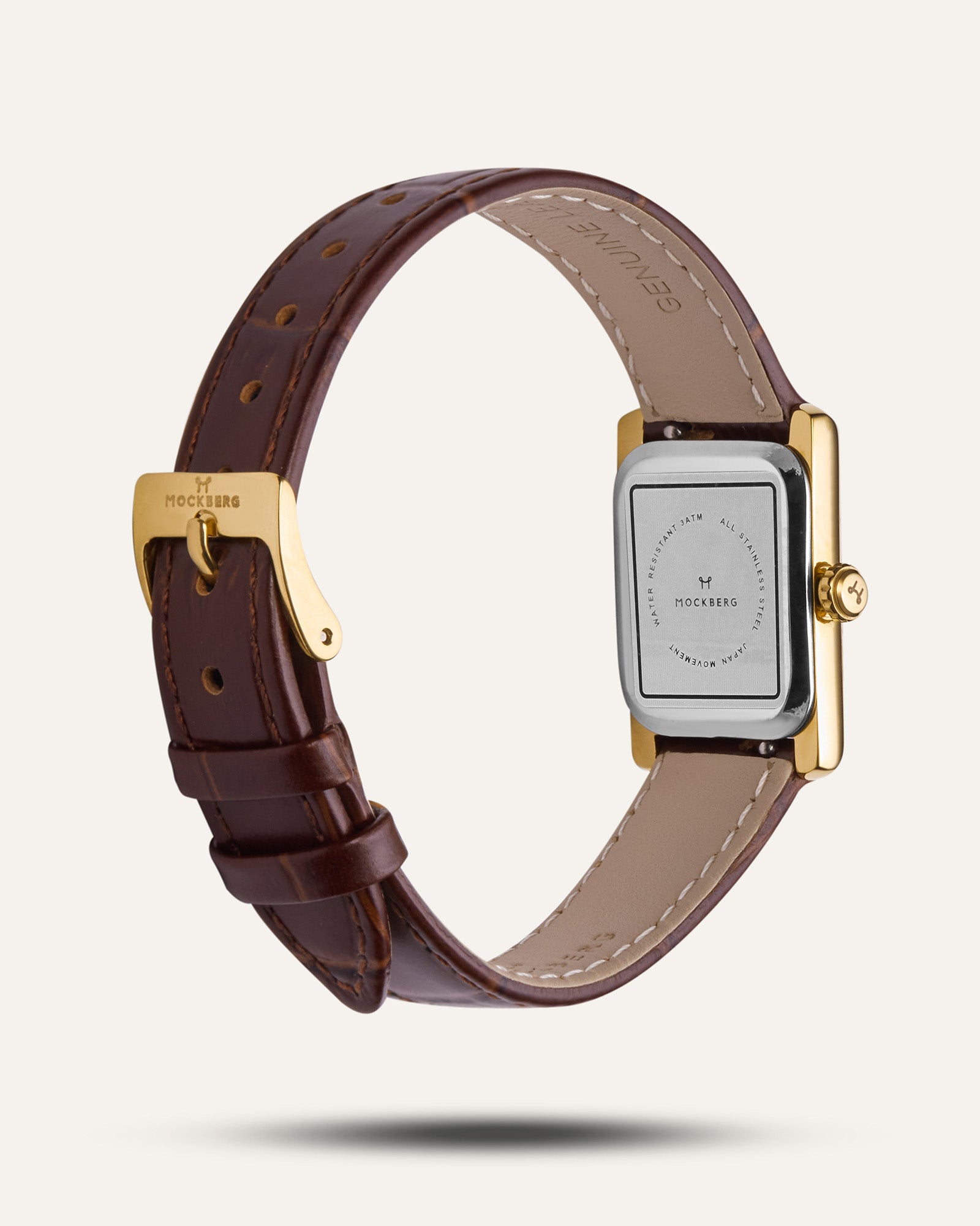 Armband Zeitloses braunes Leder + Sprint