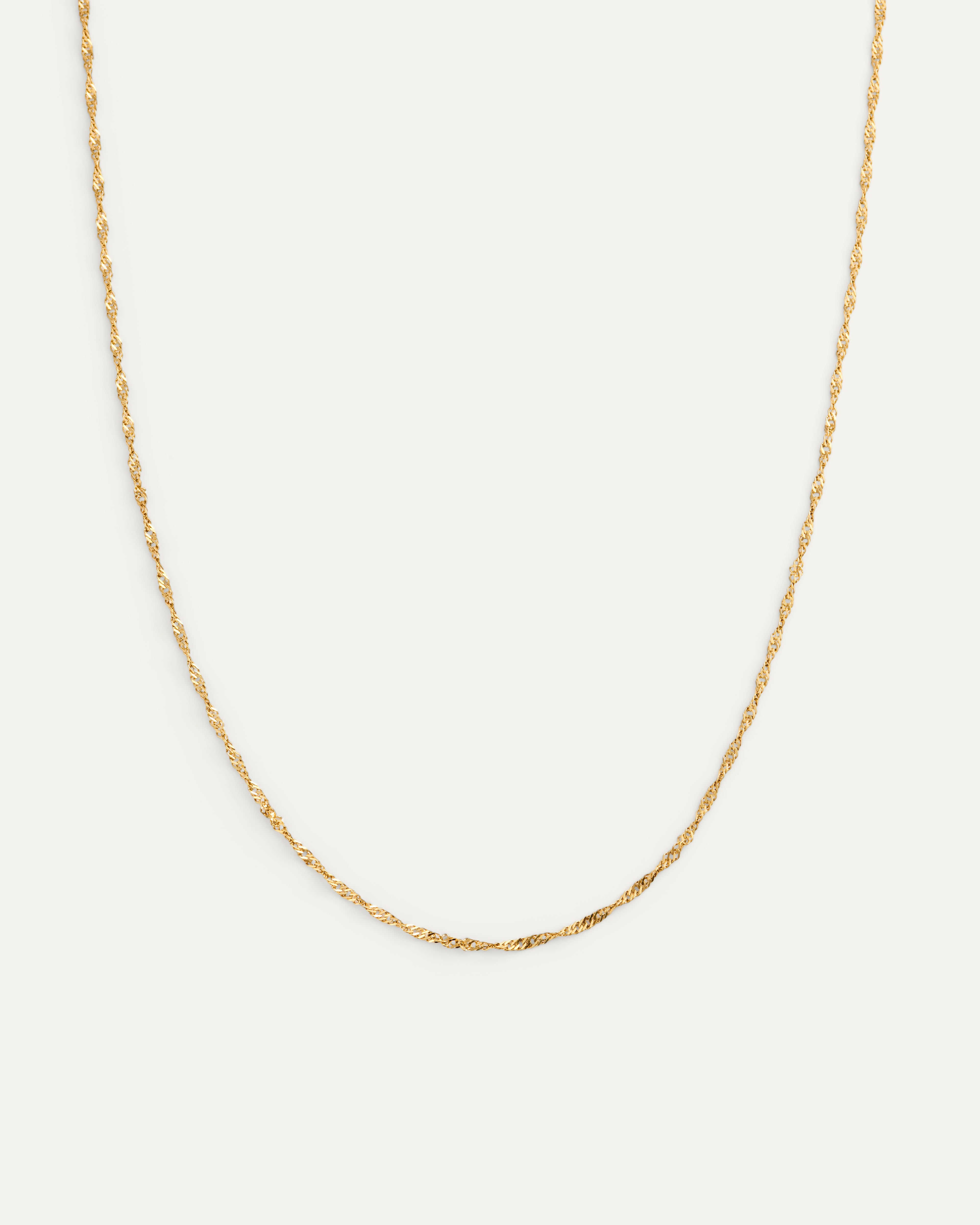 Wirbelkette Gold