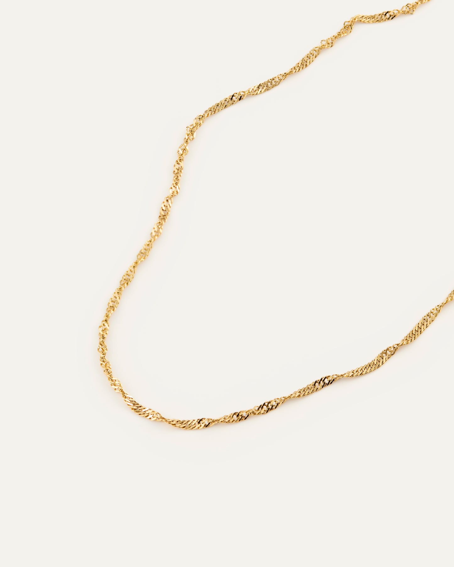 Wirbelkette Gold