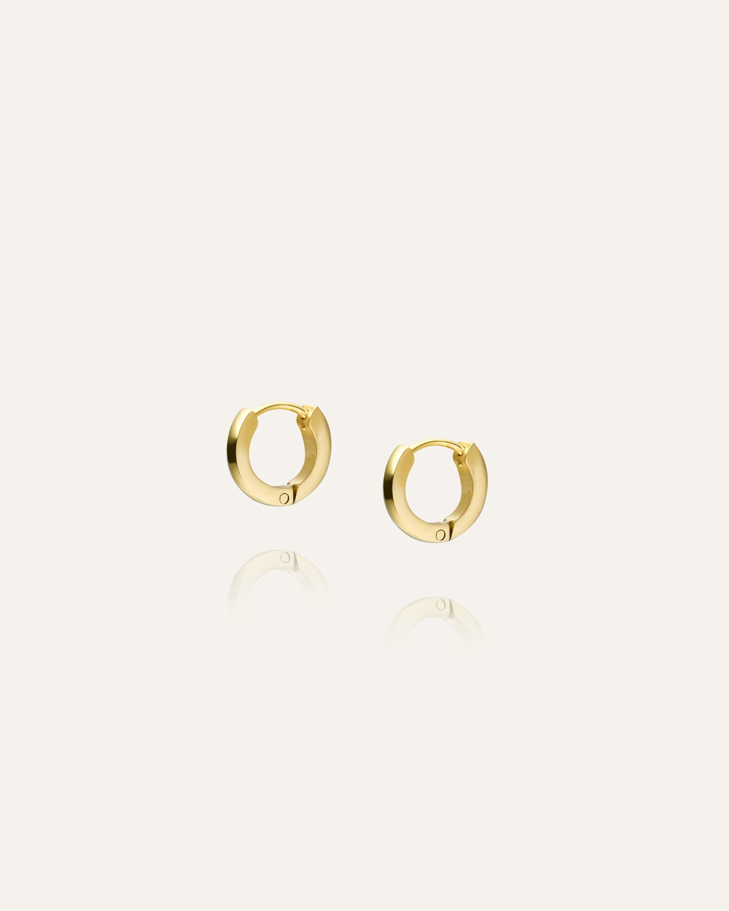 Classic Mini Gold Hoops