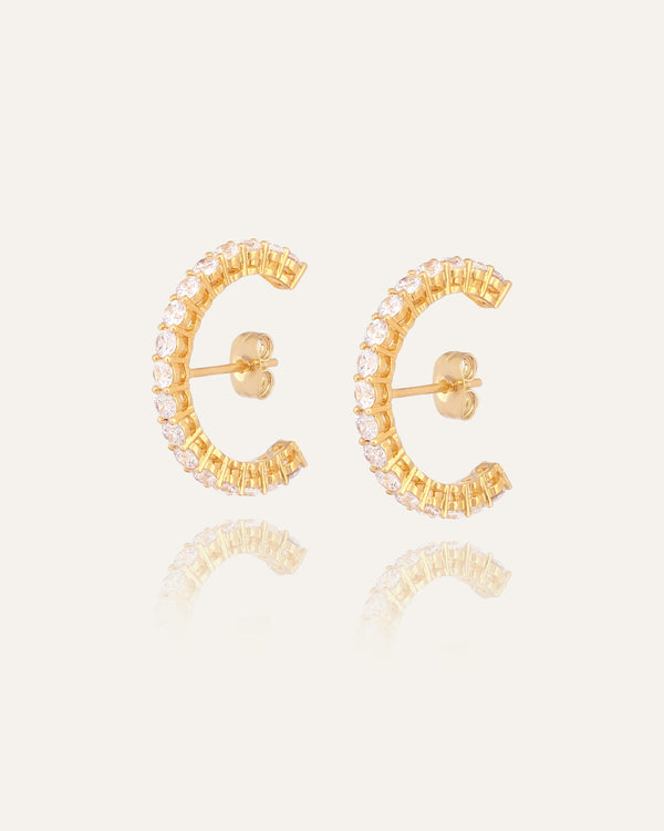 Moonlight earrings Gold