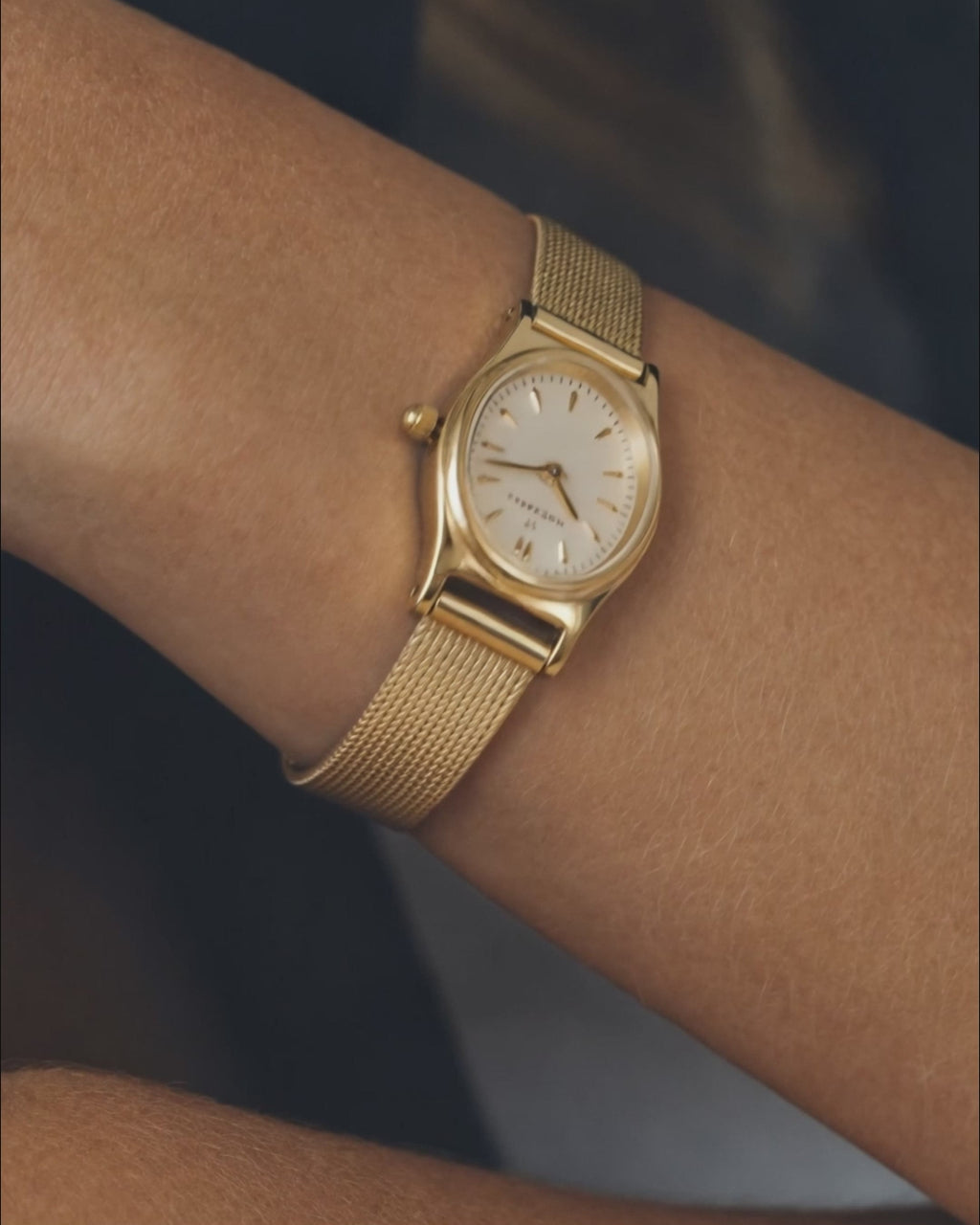 Retro Mesh Watch