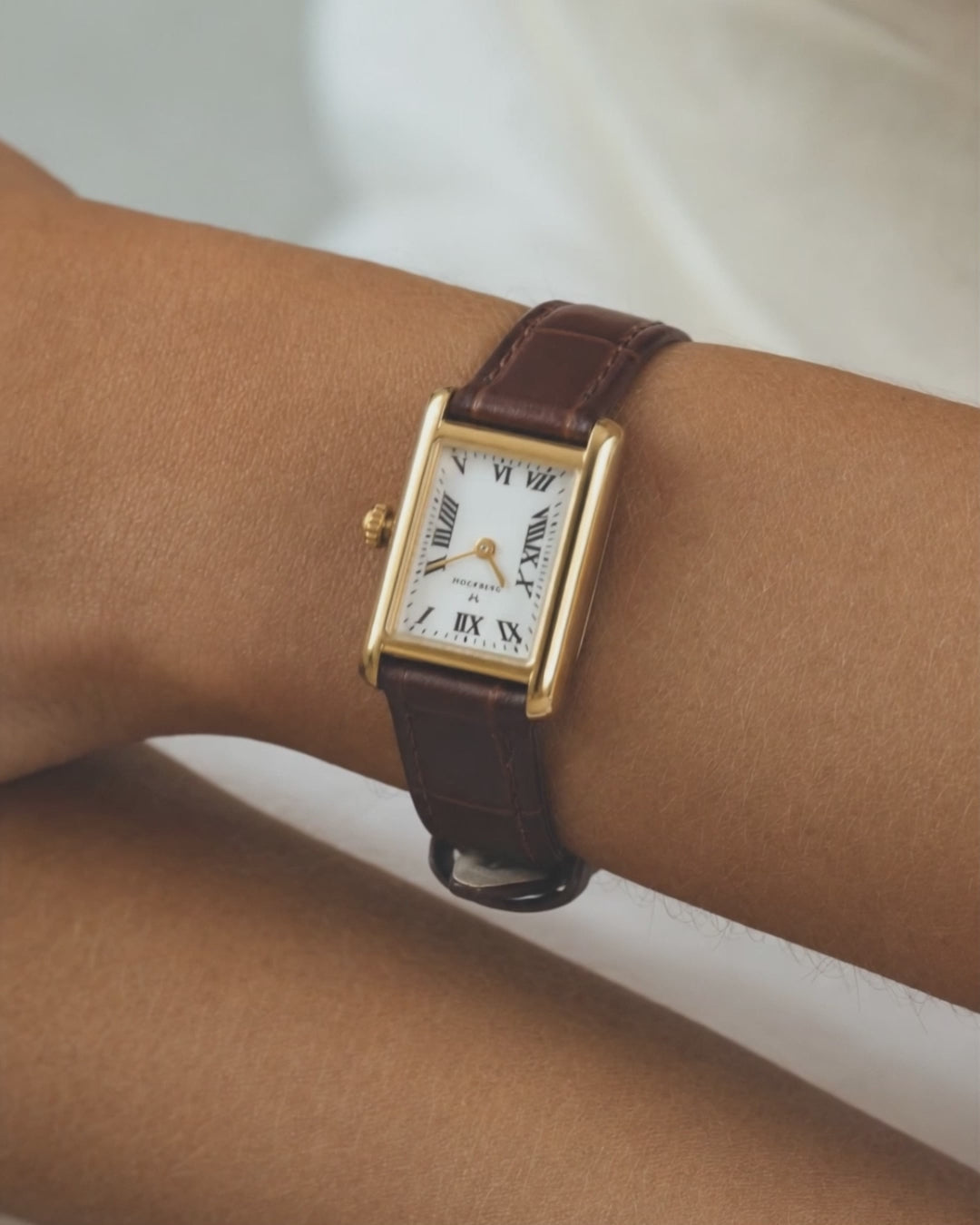 Timeless Brown Leather Watch