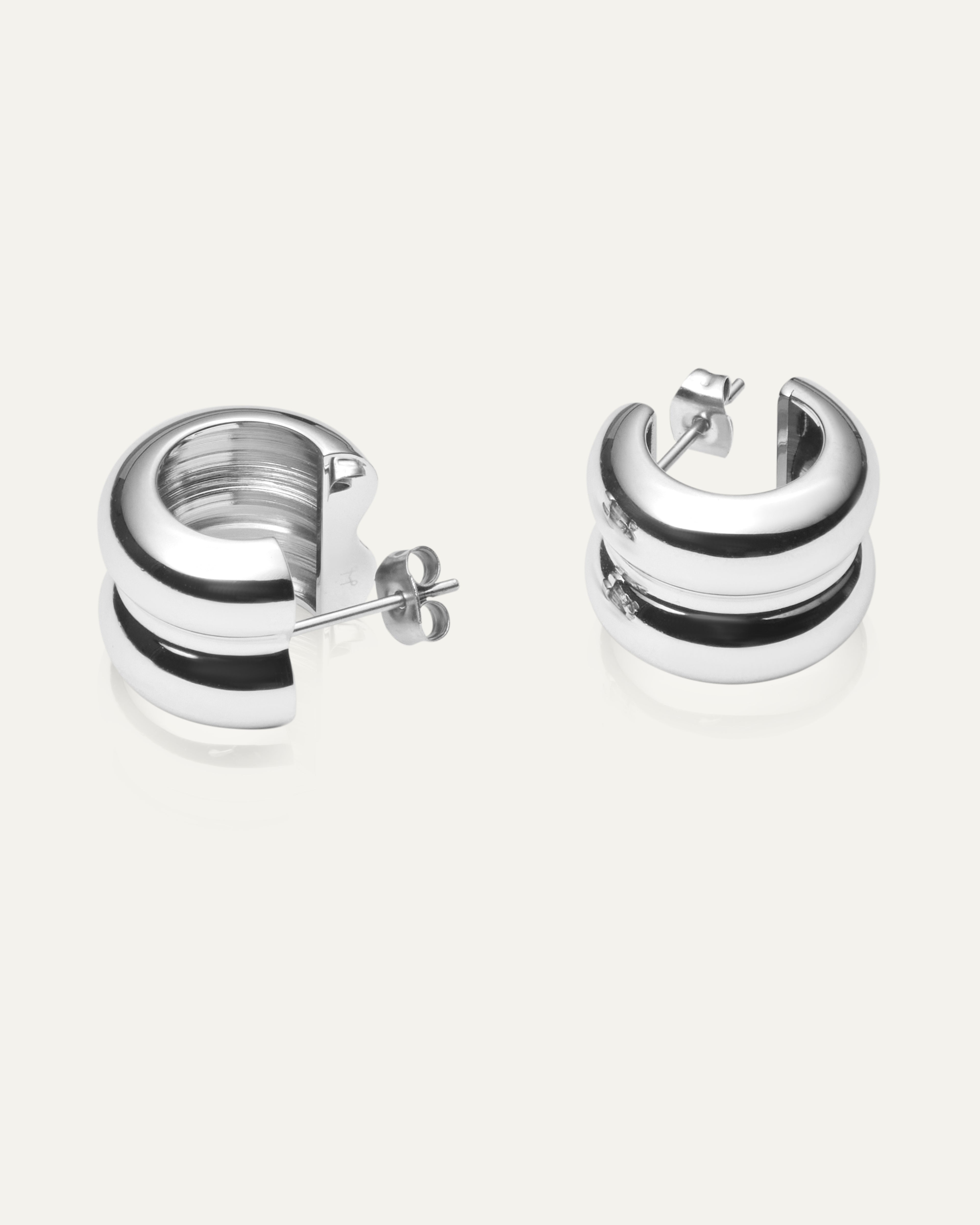Rebel Double Earrings