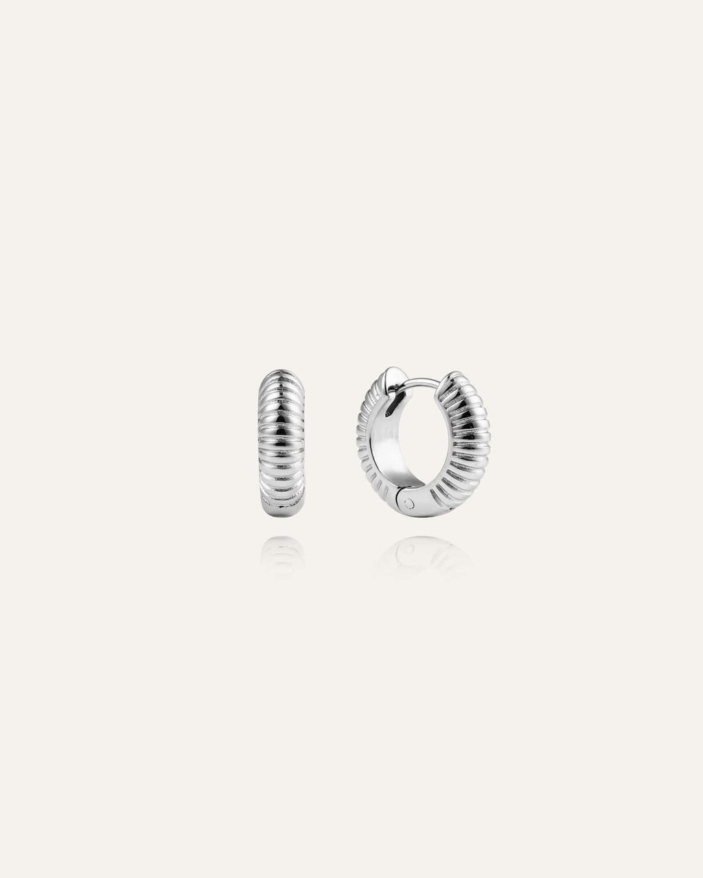 Ribbed Hoops Medium