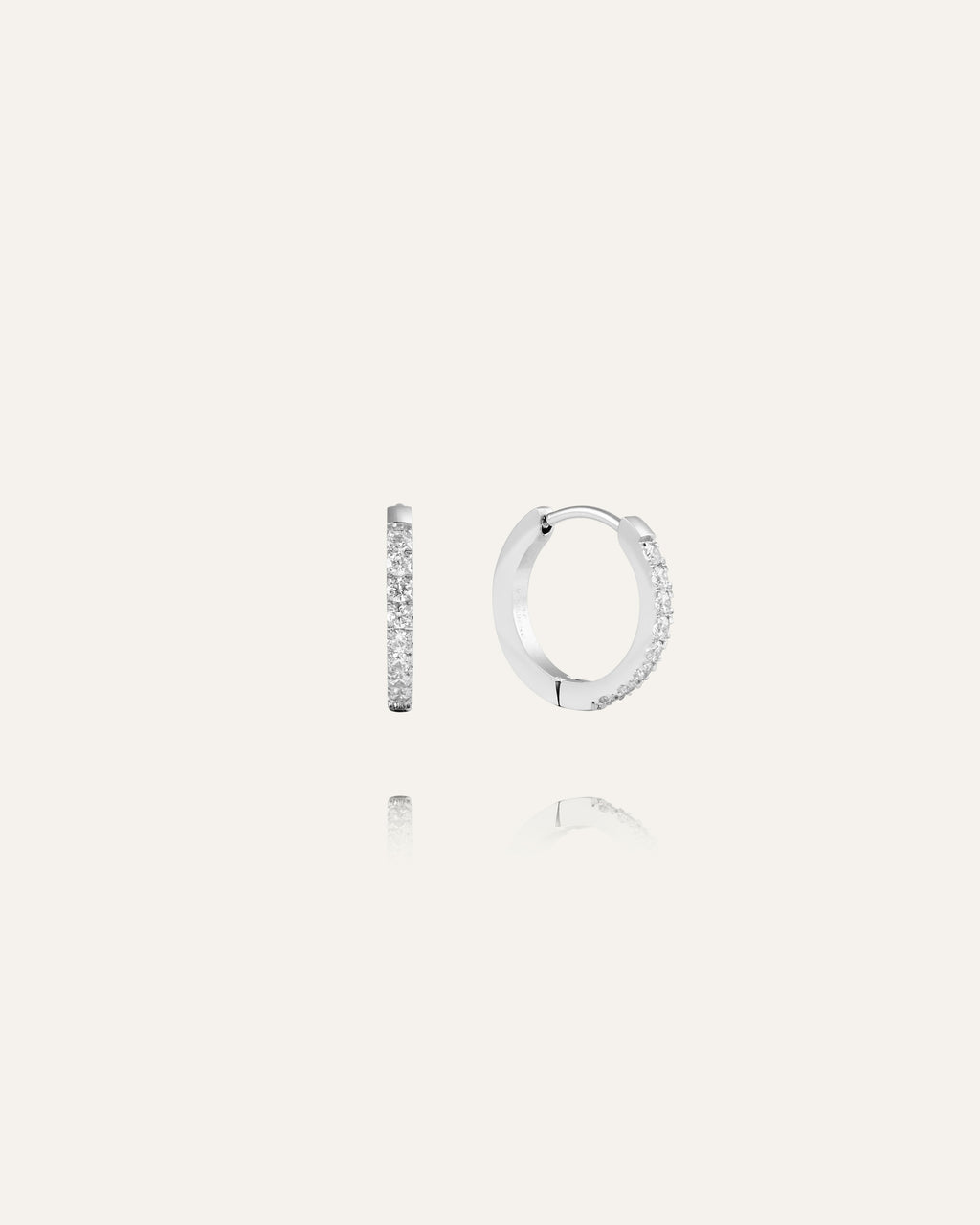 Shiny Hoops Medium