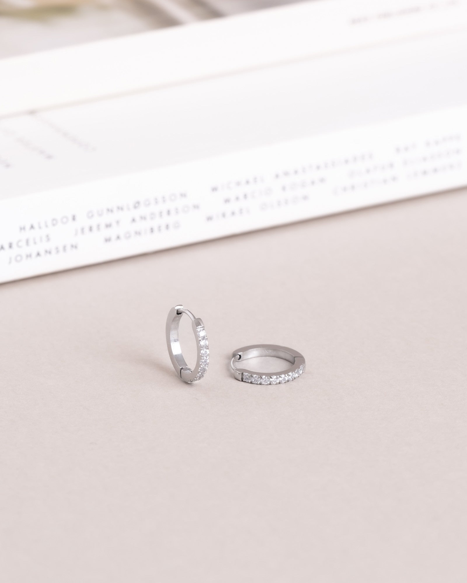 Shiny Hoops Medium